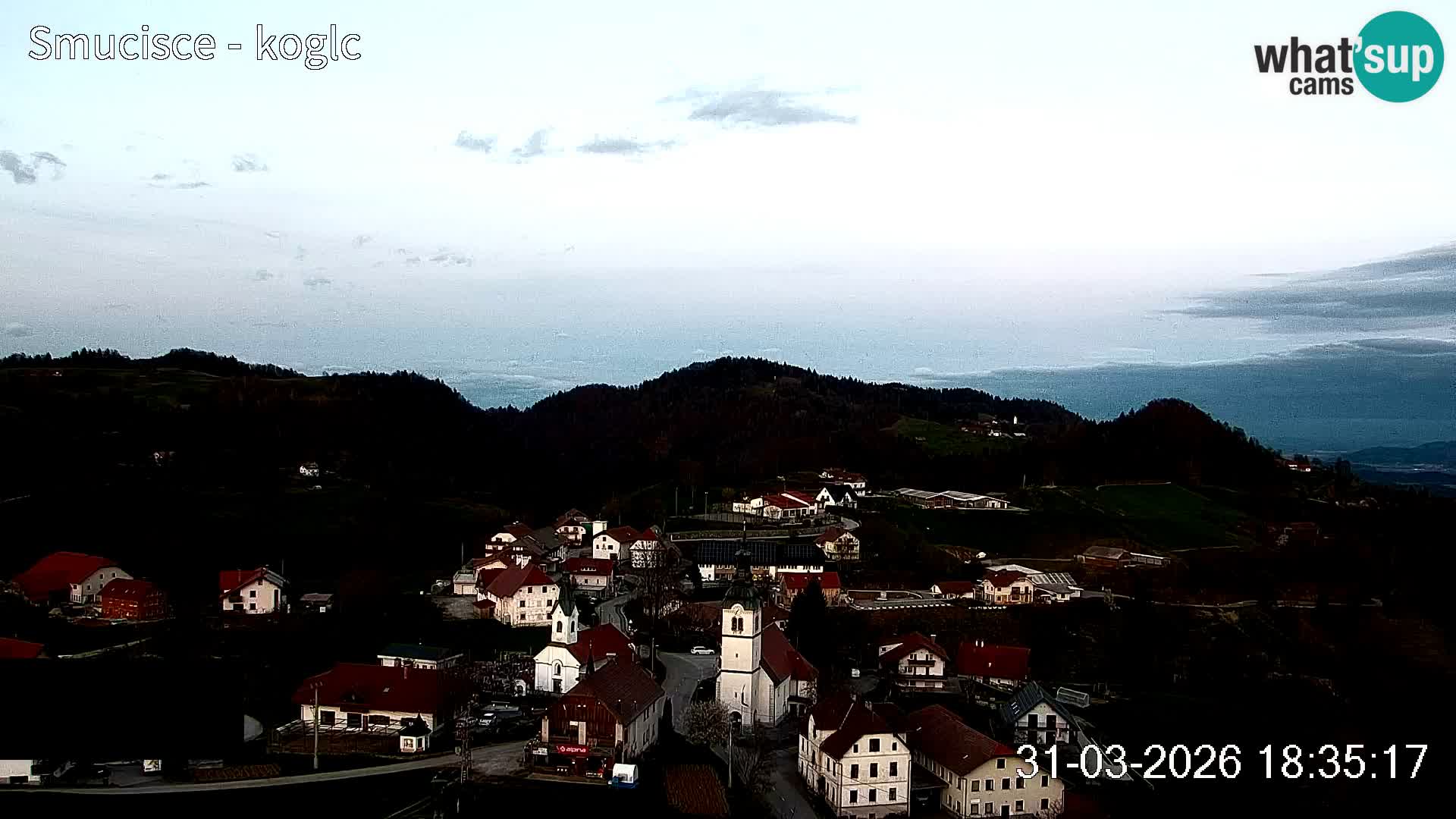 Webcam station de ski Šentjošt – Vue en direct des pistes supérieures