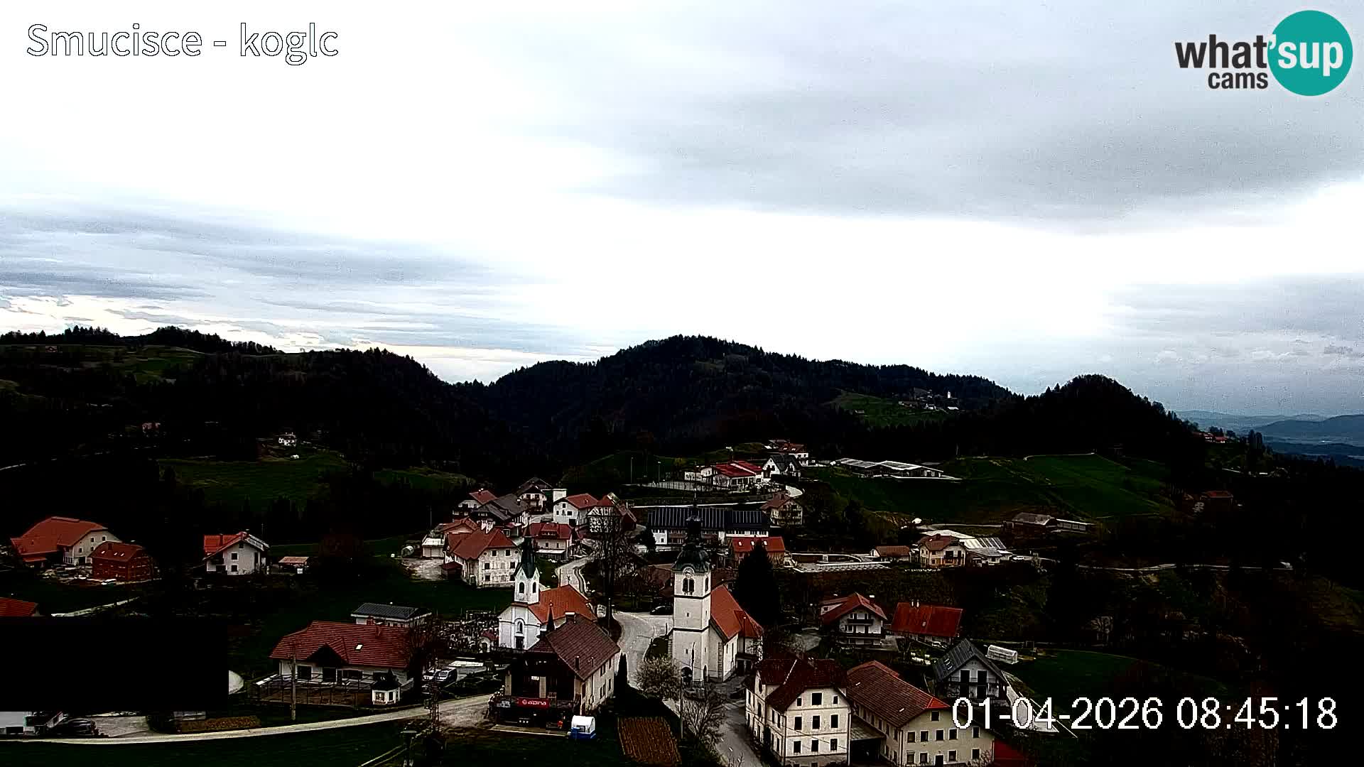 Webcam estación de esquí Šentjošt – Vista en vivo de la pista superior