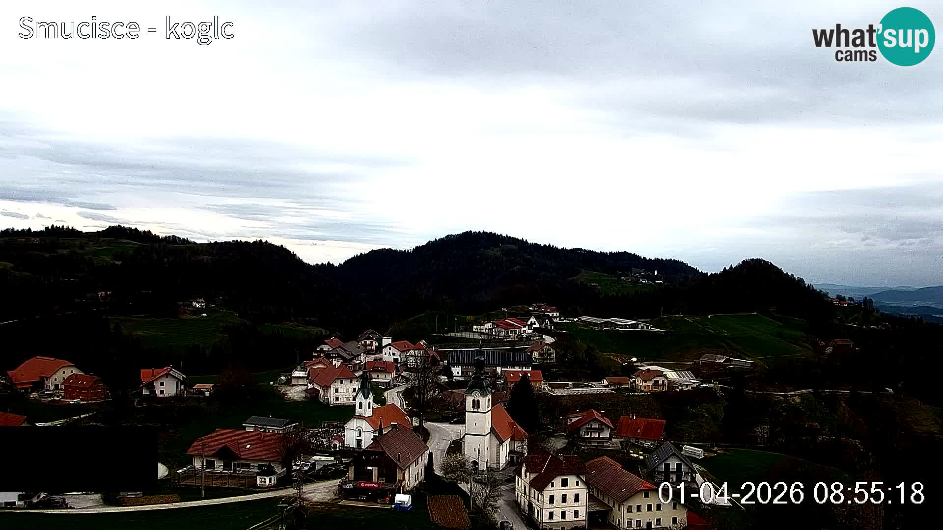 Skikamera Šentjošt – Liveblick auf den oberen Pistenbereich