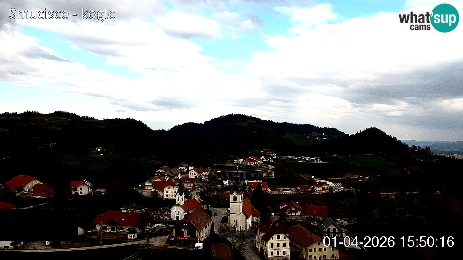 Skikamera Šentjošt – Liveblick auf den oberen Pistenbereich