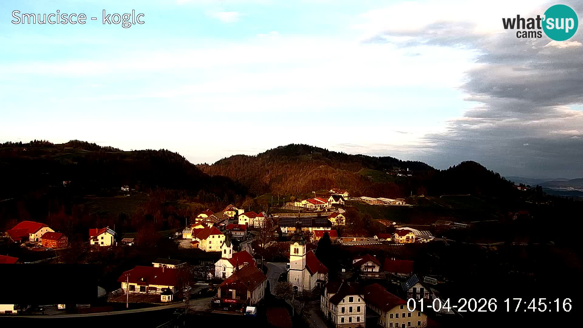 Skikamera Šentjošt – Liveblick auf den oberen Pistenbereich