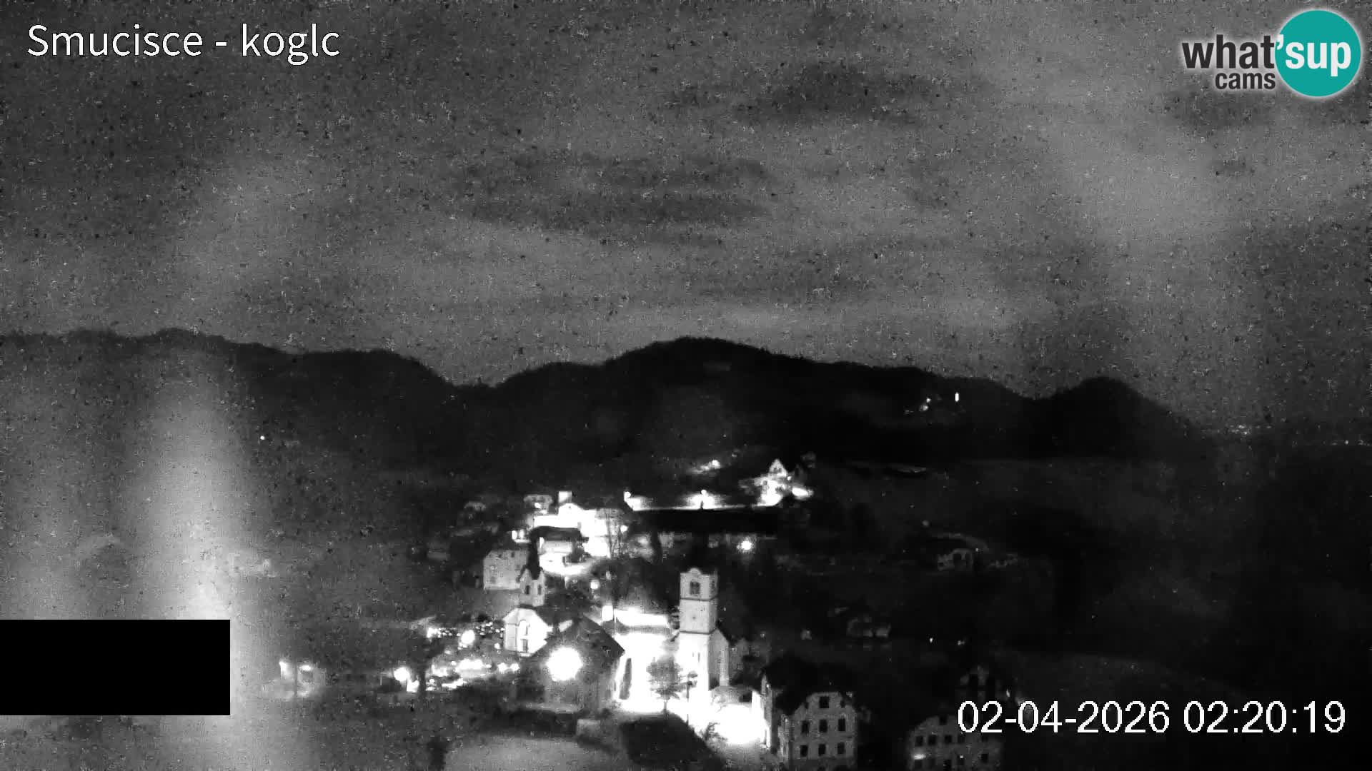 Webcam Šentjošt sci – Vista live sulla parte alta della pista