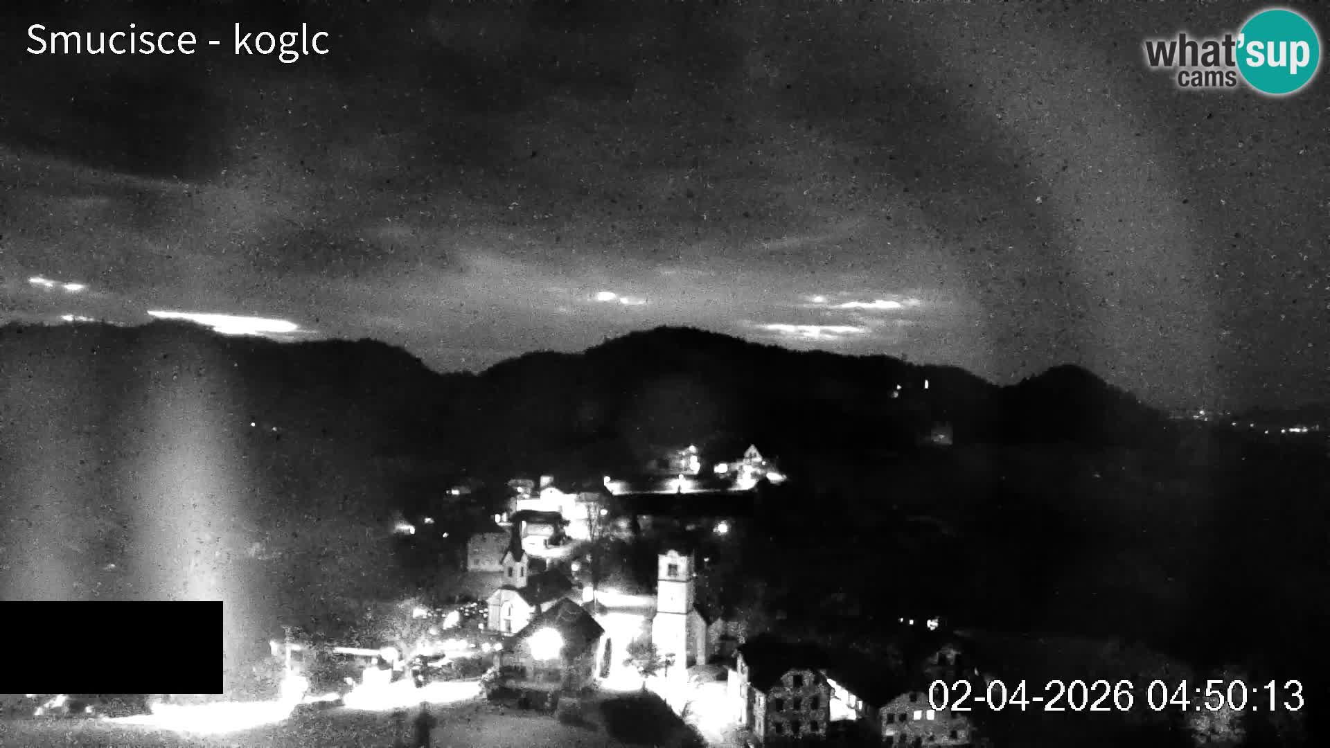 Webcam Šentjošt sci – Vista live sulla parte alta della pista