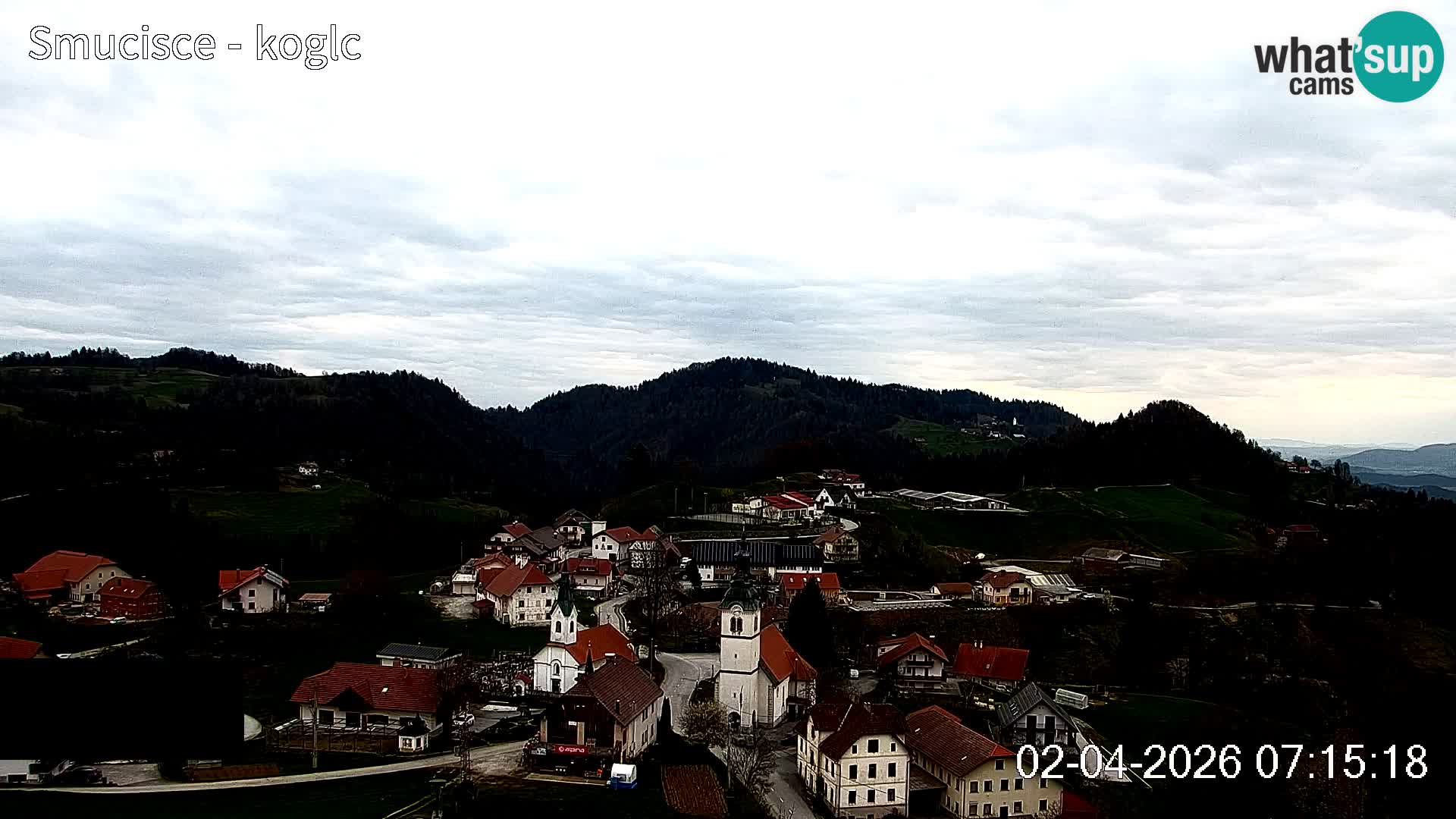 Webcam station de ski Šentjošt – Vue en direct des pistes supérieures