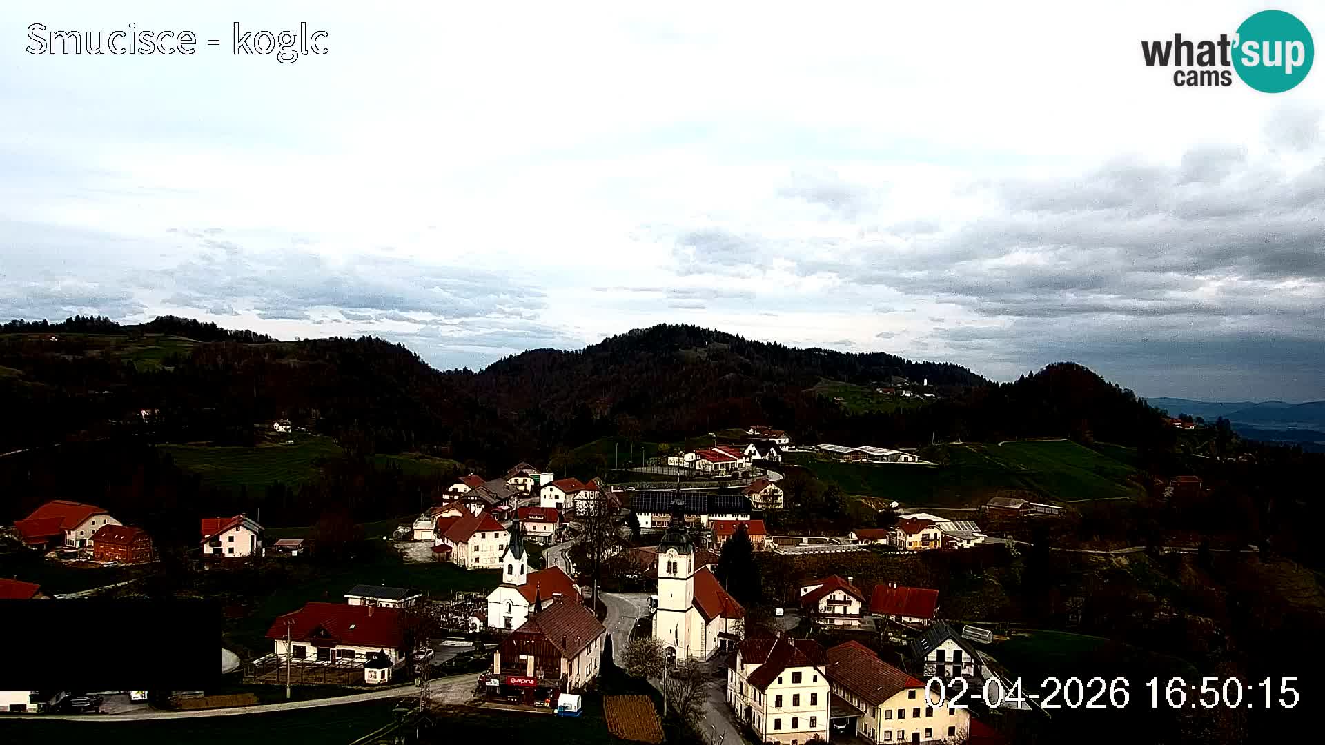 Spletna kamera Šentjošt smučišče – Pogled v živo na zgornji del proge