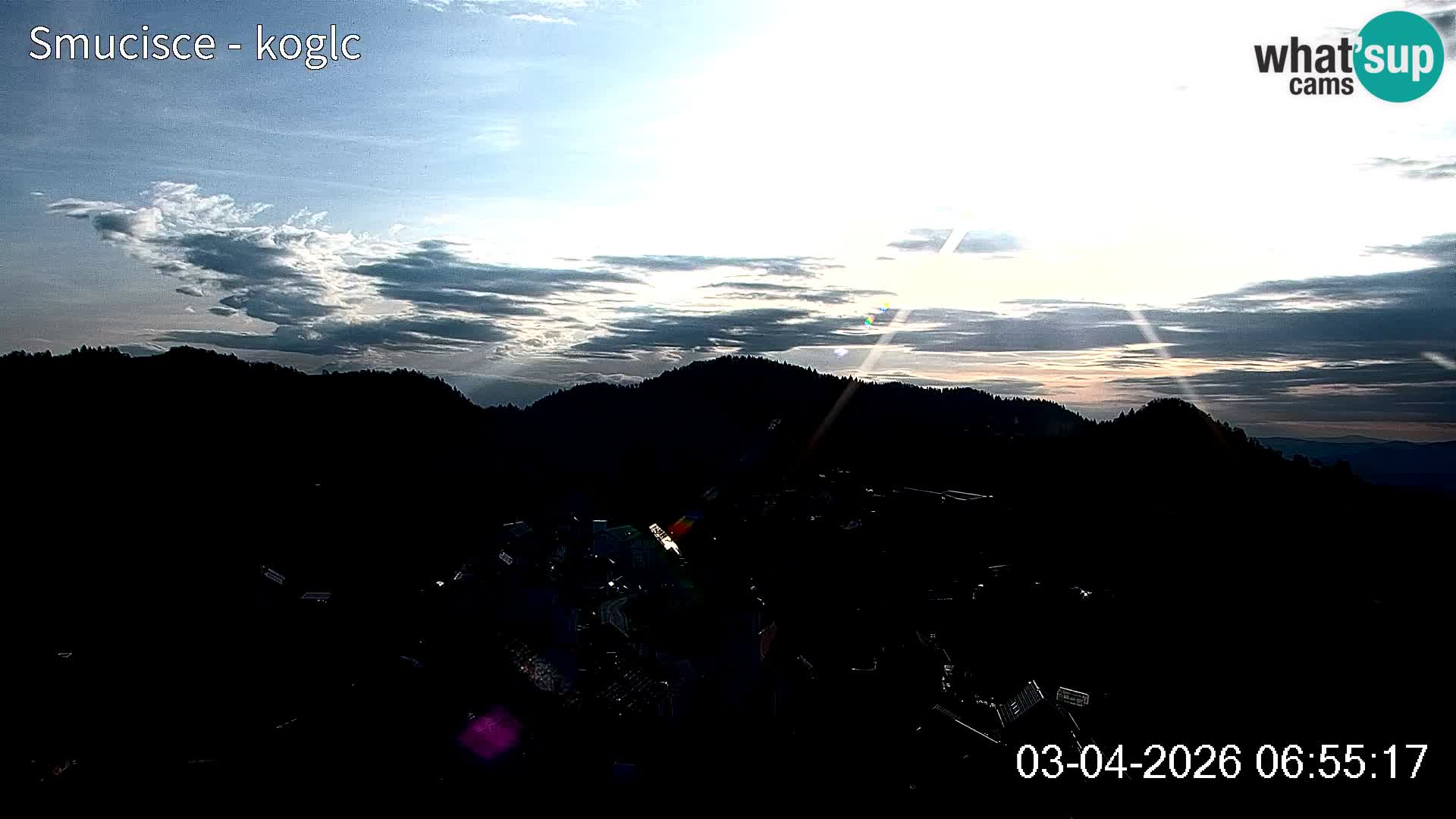 Webcam estación de esquí Šentjošt – Vista en vivo de la pista superior