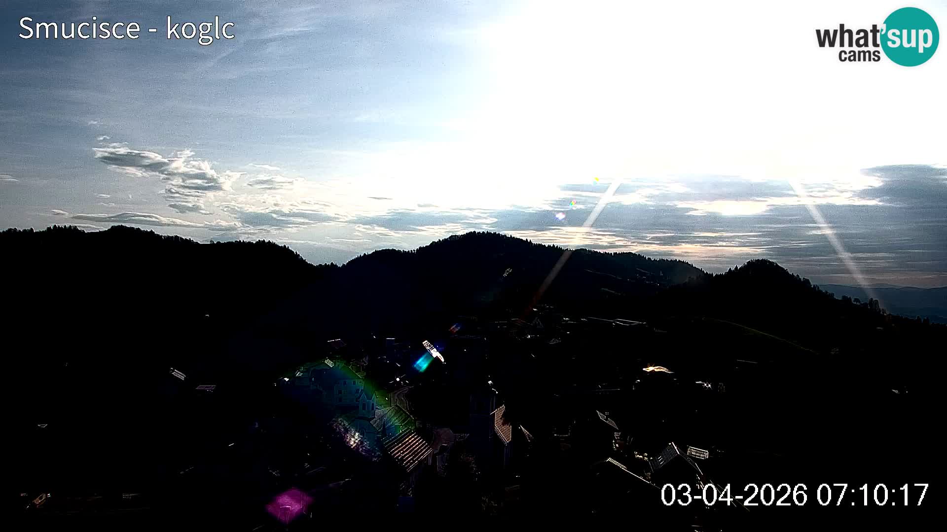 Web kamera Šentjošt skijalište – Pogled uživo na gornji dio staze