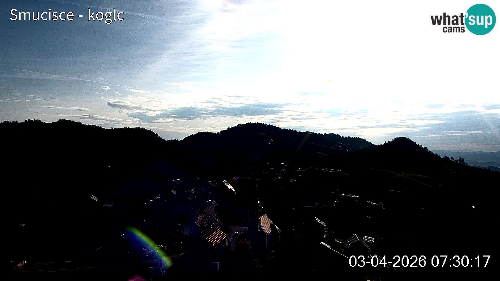 Webcam estación de esquí Šentjošt – Vista en vivo de la pista superior