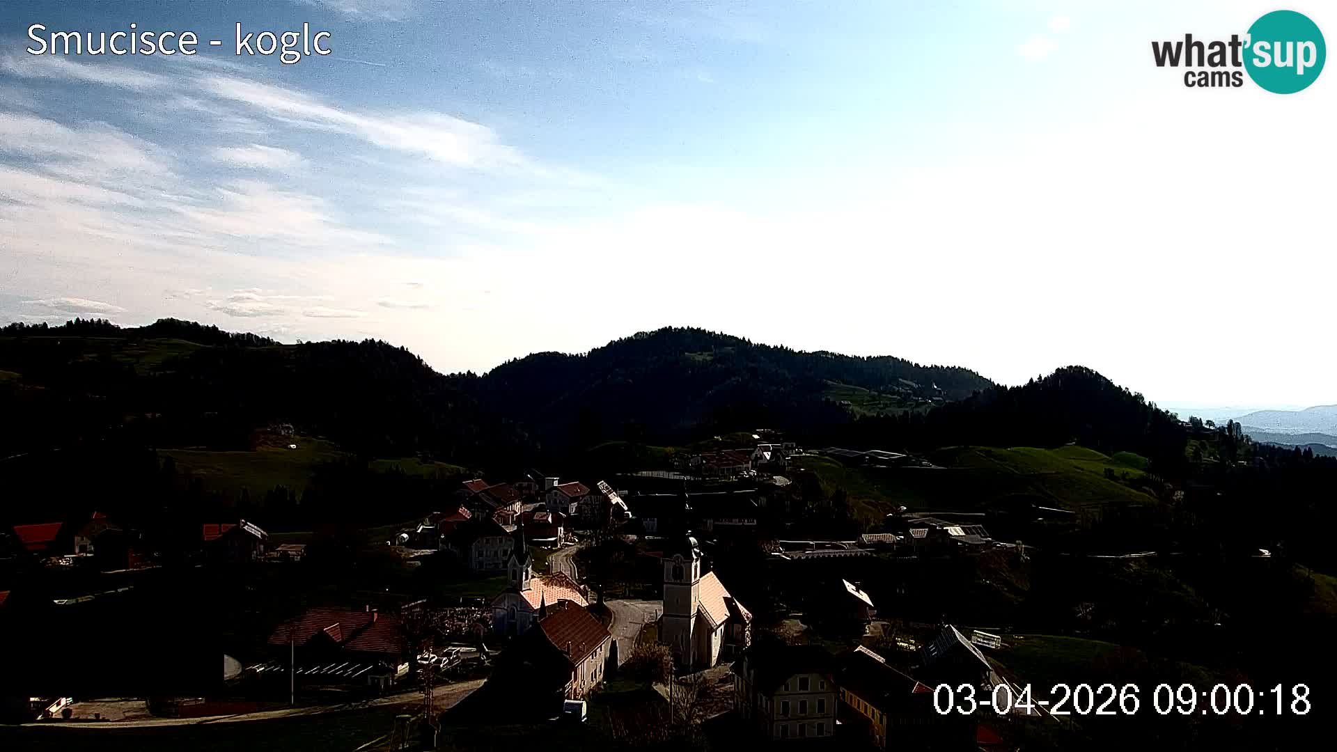 Skikamera Šentjošt – Liveblick auf den oberen Pistenbereich