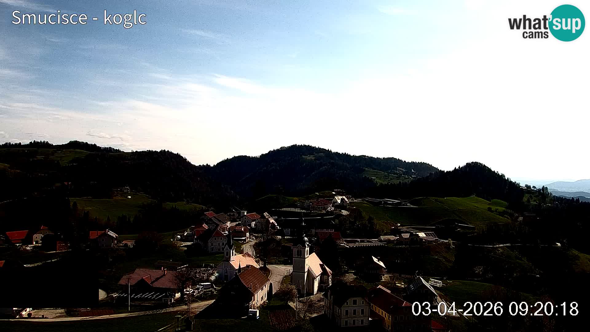 Skikamera Šentjošt – Liveblick auf den oberen Pistenbereich