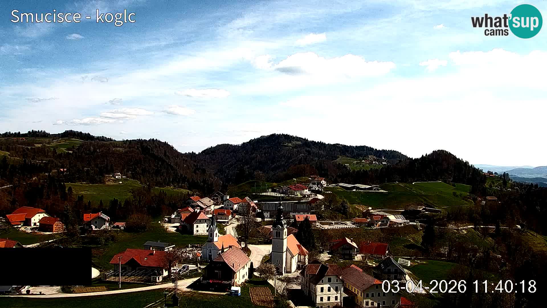 Spletna kamera Šentjošt smučišče – Pogled v živo na zgornji del proge