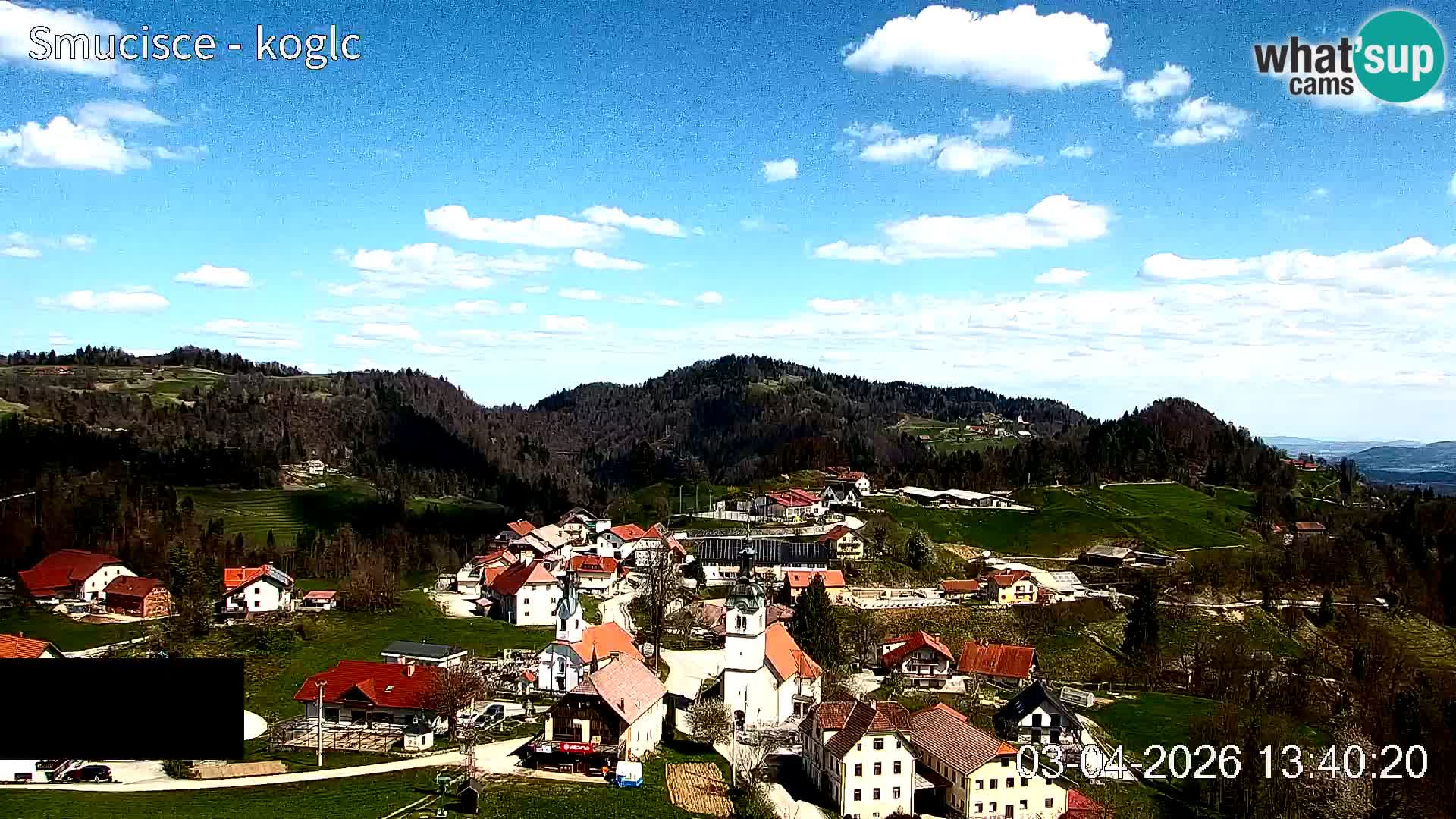 Spletna kamera Šentjošt smučišče – Pogled v živo na zgornji del proge