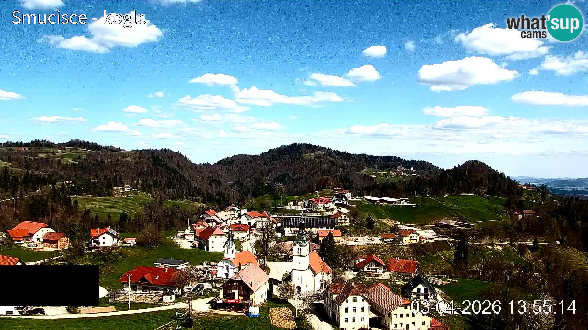 Spletna kamera Šentjošt smučišče – Pogled v živo na zgornji del proge