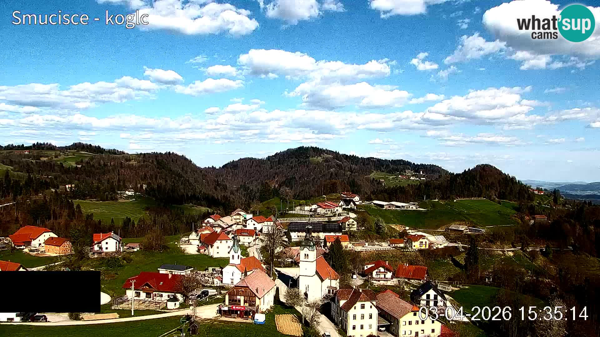 Skikamera Šentjošt – Liveblick auf den oberen Pistenbereich