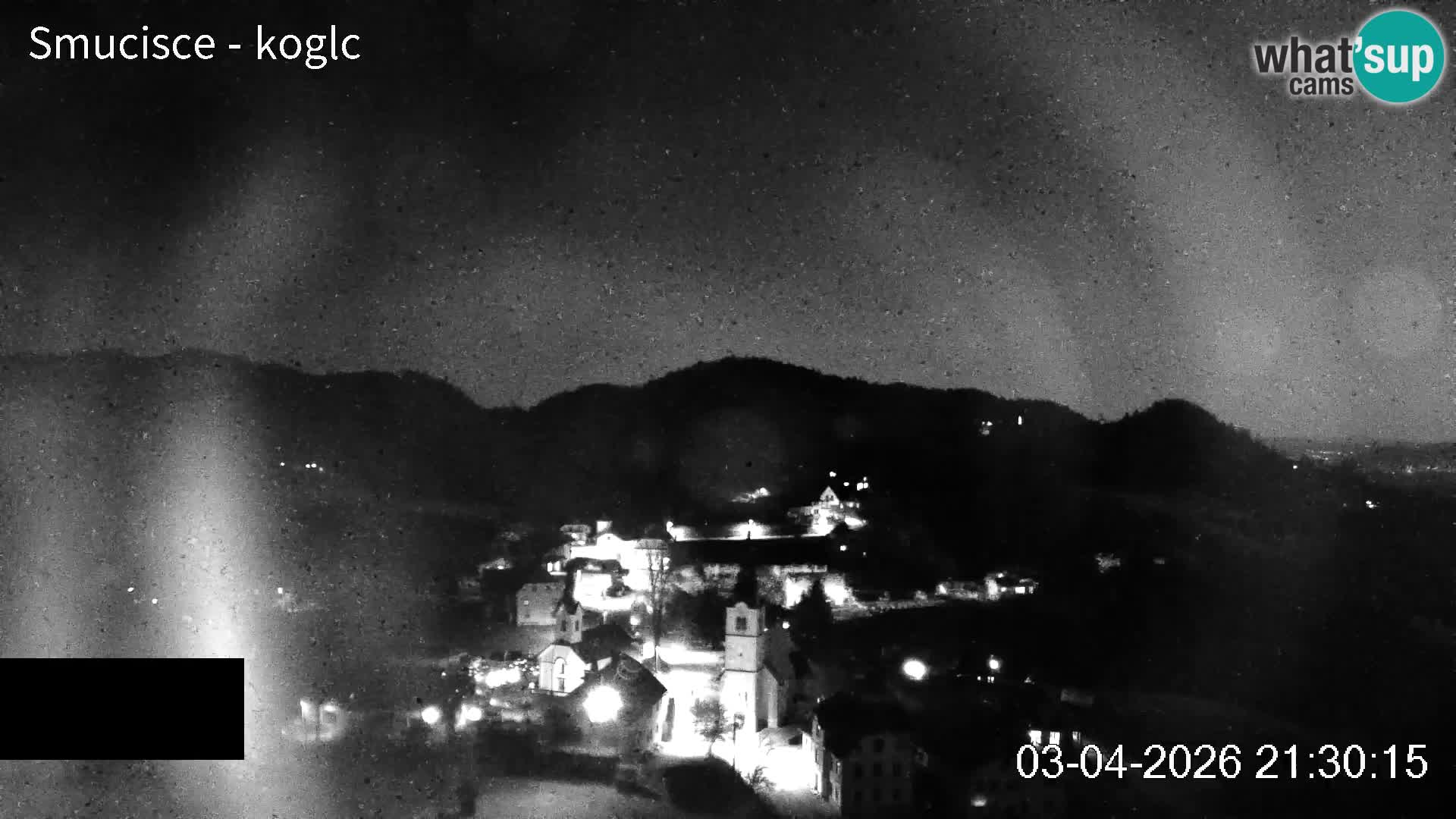 Webcam Šentjošt sci – Vista live sulla parte alta della pista