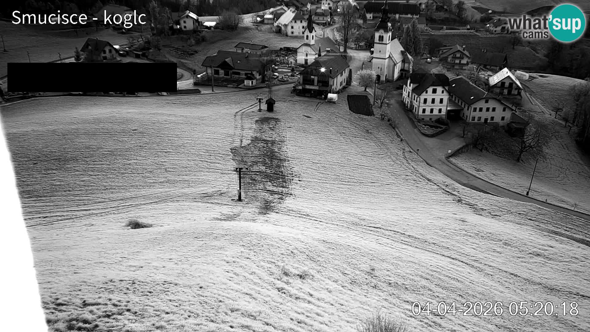 Webcam estación de esquí Šentjošt – Vista en vivo de la pista superior