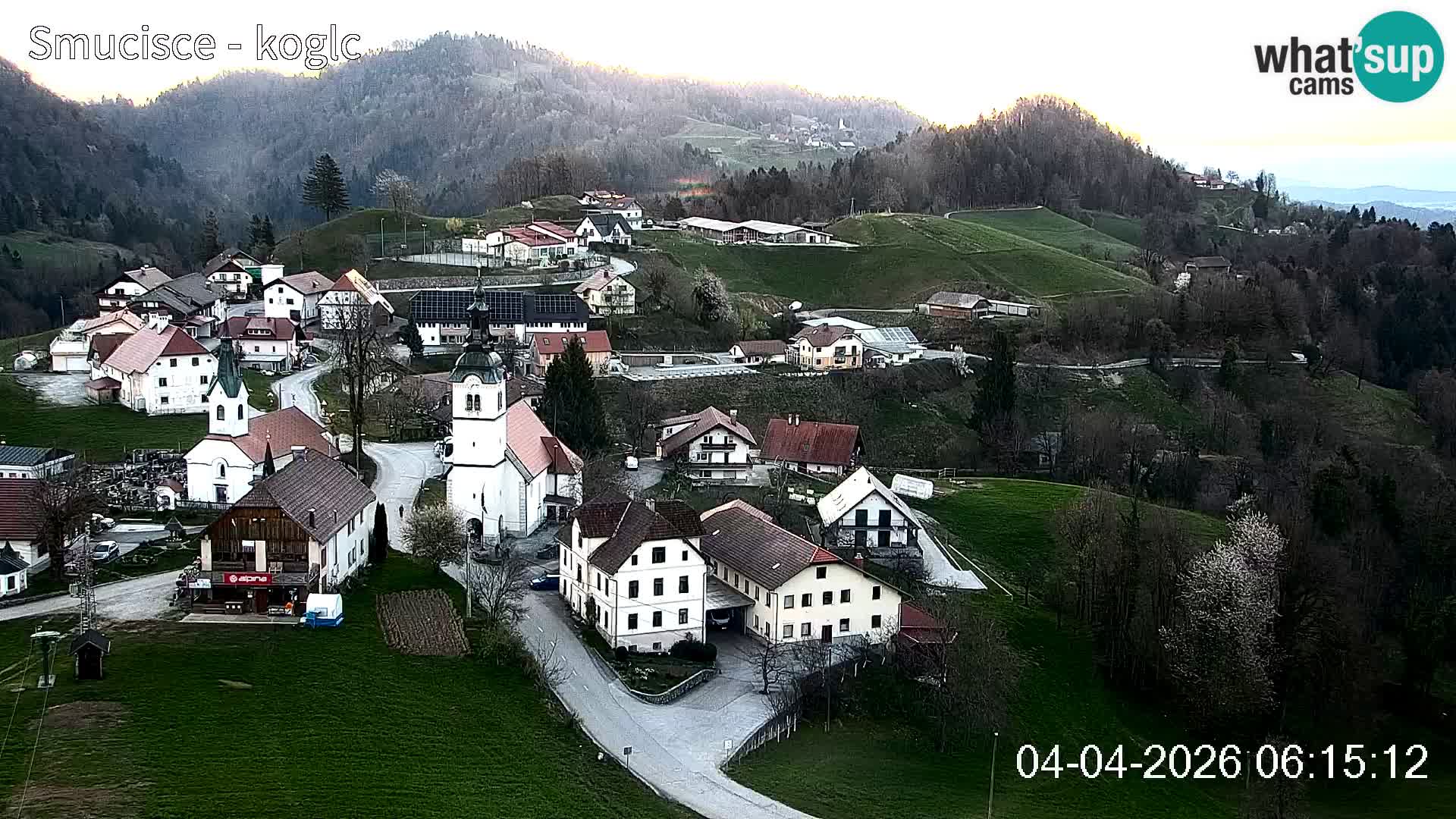 Webcam estación de esquí Šentjošt – Vista en vivo de la pista superior