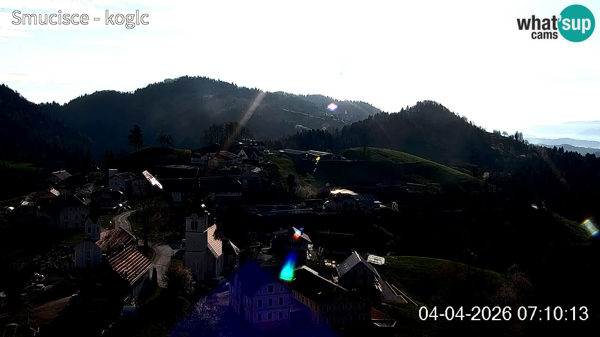 Webcam estación de esquí Šentjošt – Vista en vivo de la pista superior