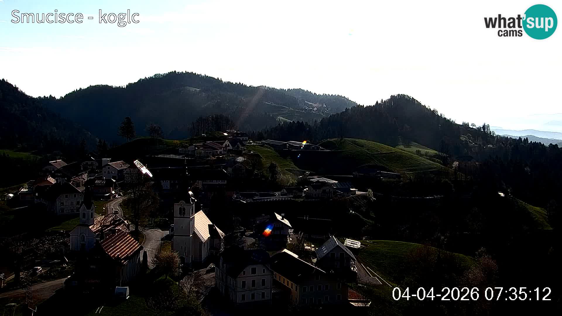 Web kamera Šentjošt skijalište – Pogled uživo na gornji dio staze