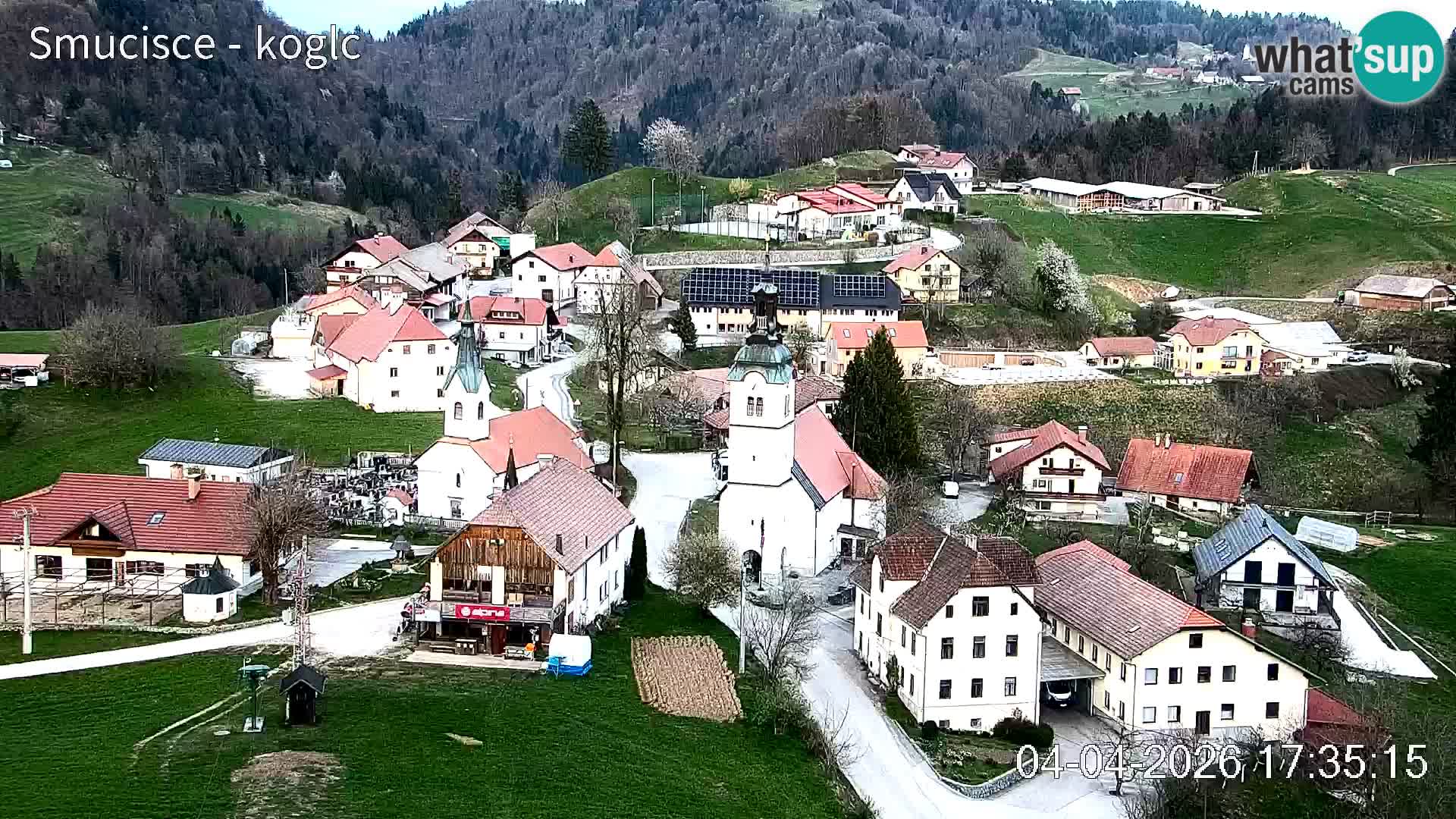 Webcam station de ski Šentjošt – Vue en direct des pistes supérieures