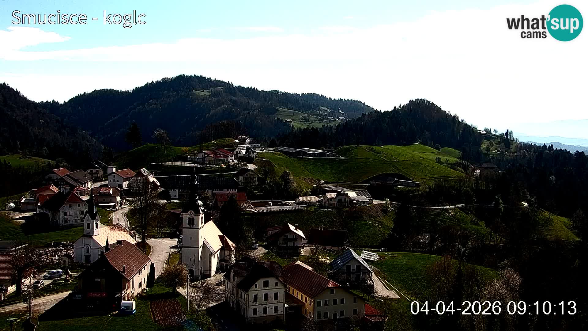 Webcam estación de esquí Šentjošt – Vista en vivo de la pista superior