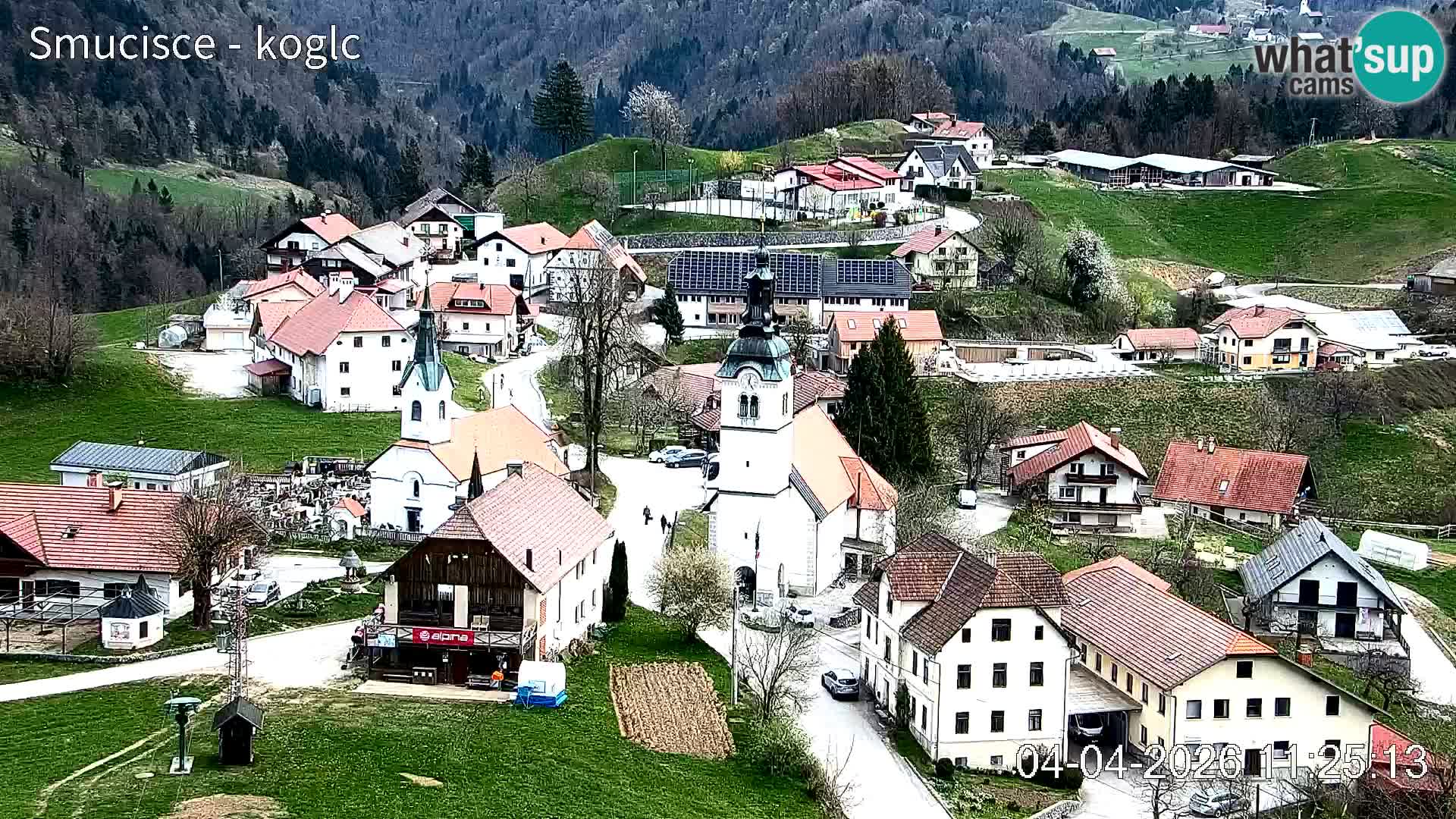 Web kamera Šentjošt skijalište – Pogled uživo na gornji dio staze