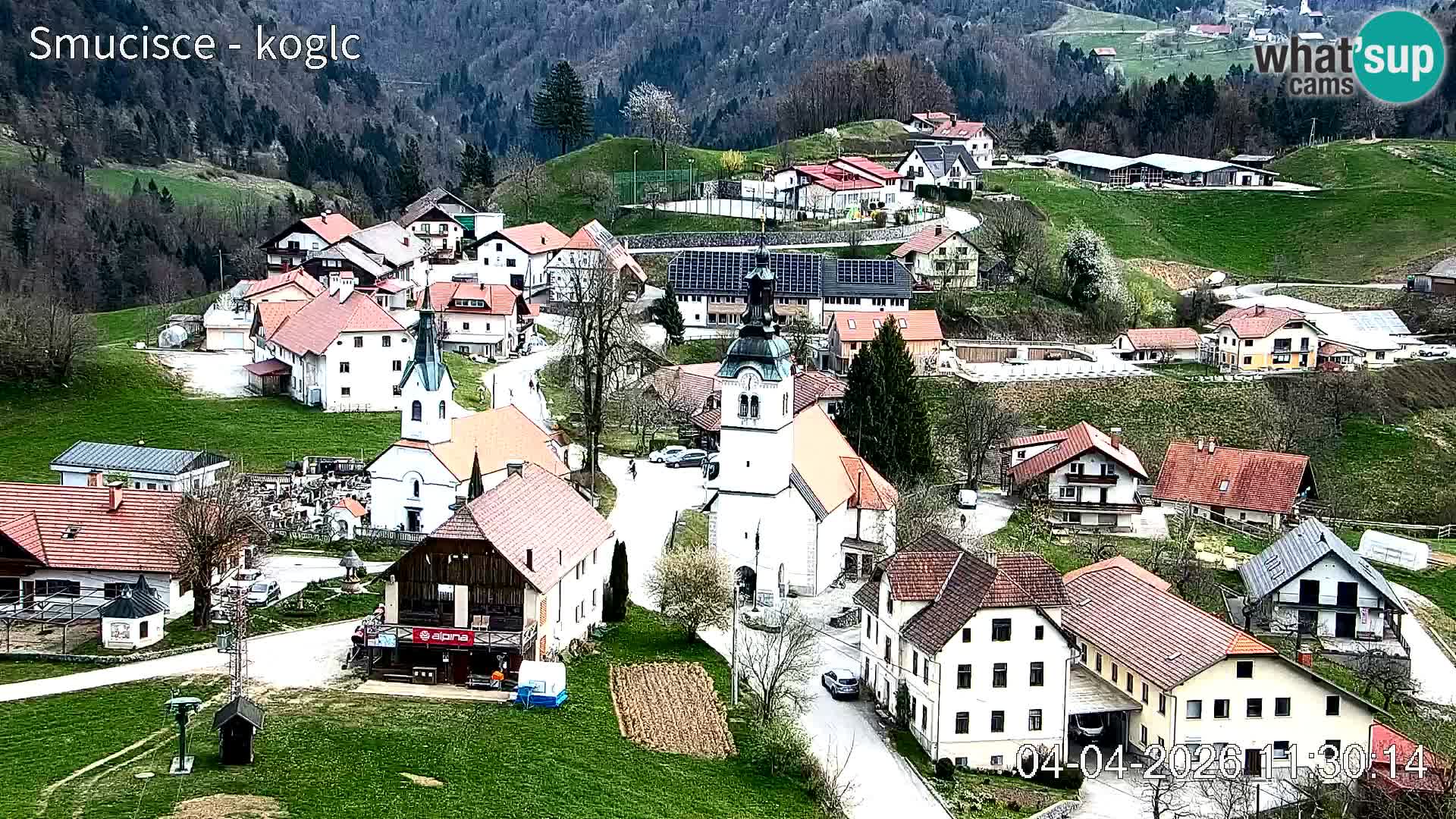 Webcam estación de esquí Šentjošt – Vista en vivo de la pista superior