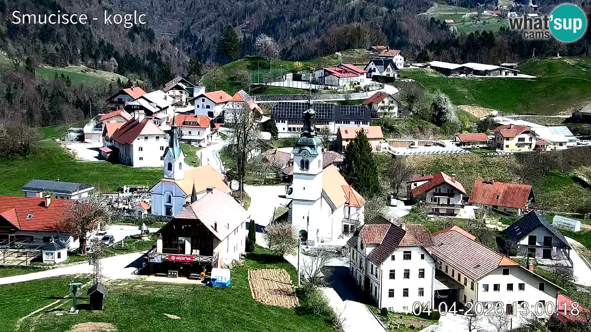 Skikamera Šentjošt – Liveblick auf den oberen Pistenbereich
