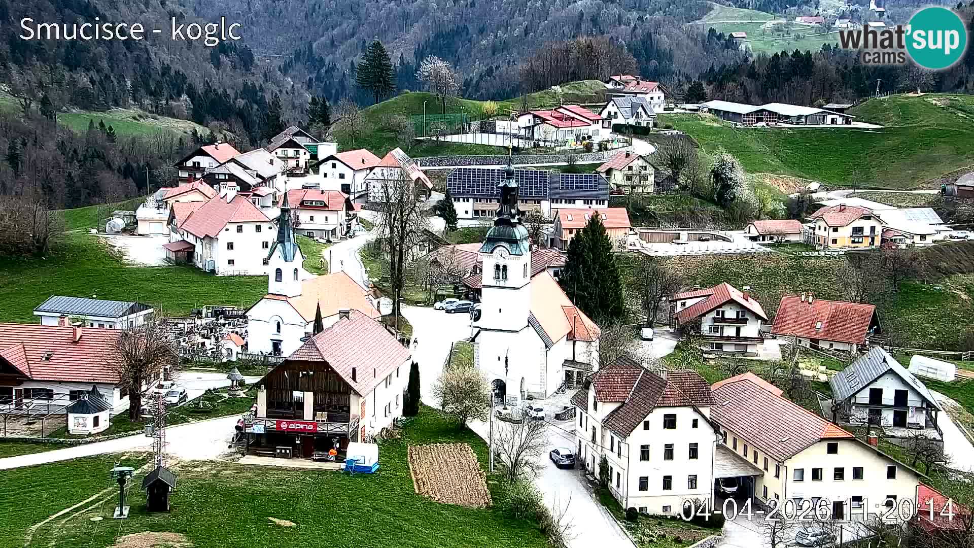 Webcam estación de esquí Šentjošt – Vista en vivo de la pista superior