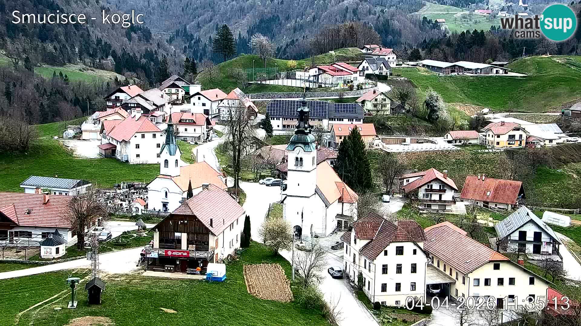 Šentjošt Ski Webcam – Upper Slope Live View
