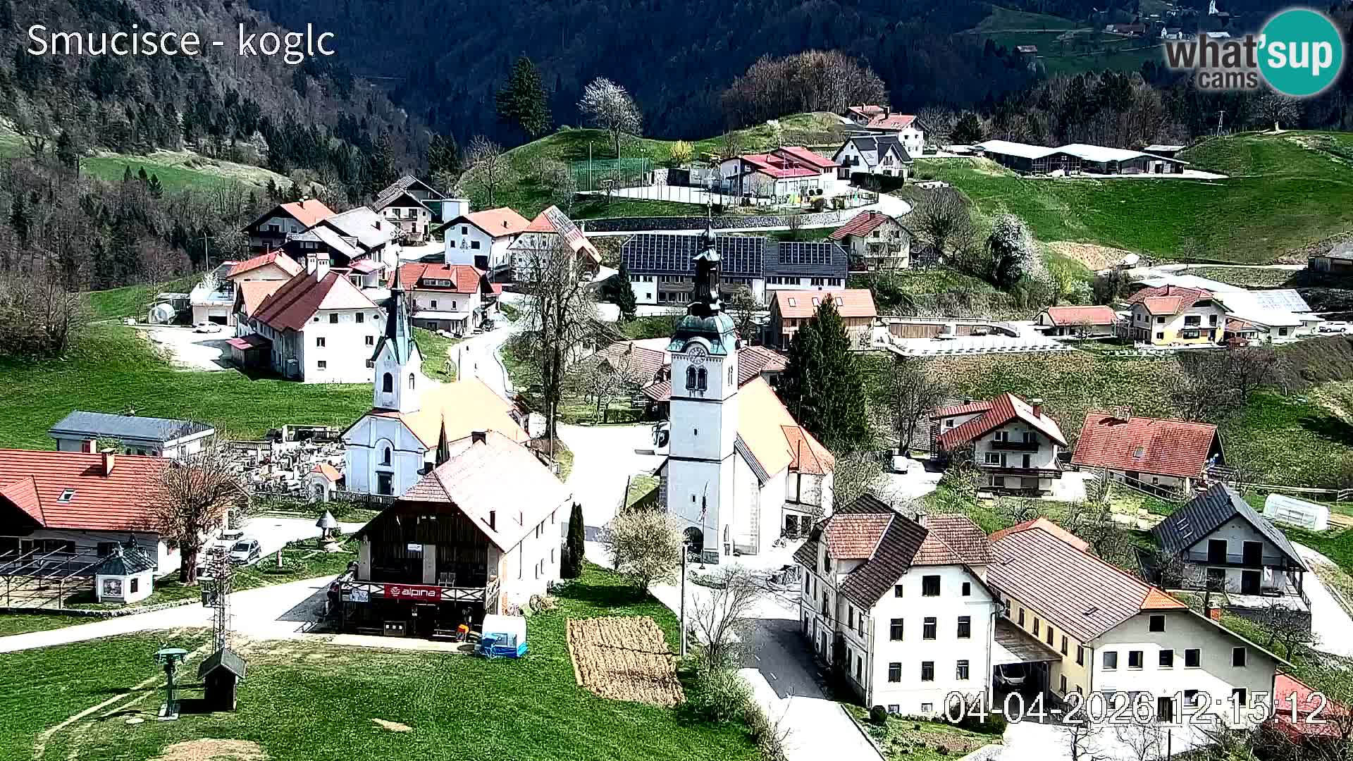 Skikamera Šentjošt – Liveblick auf den oberen Pistenbereich