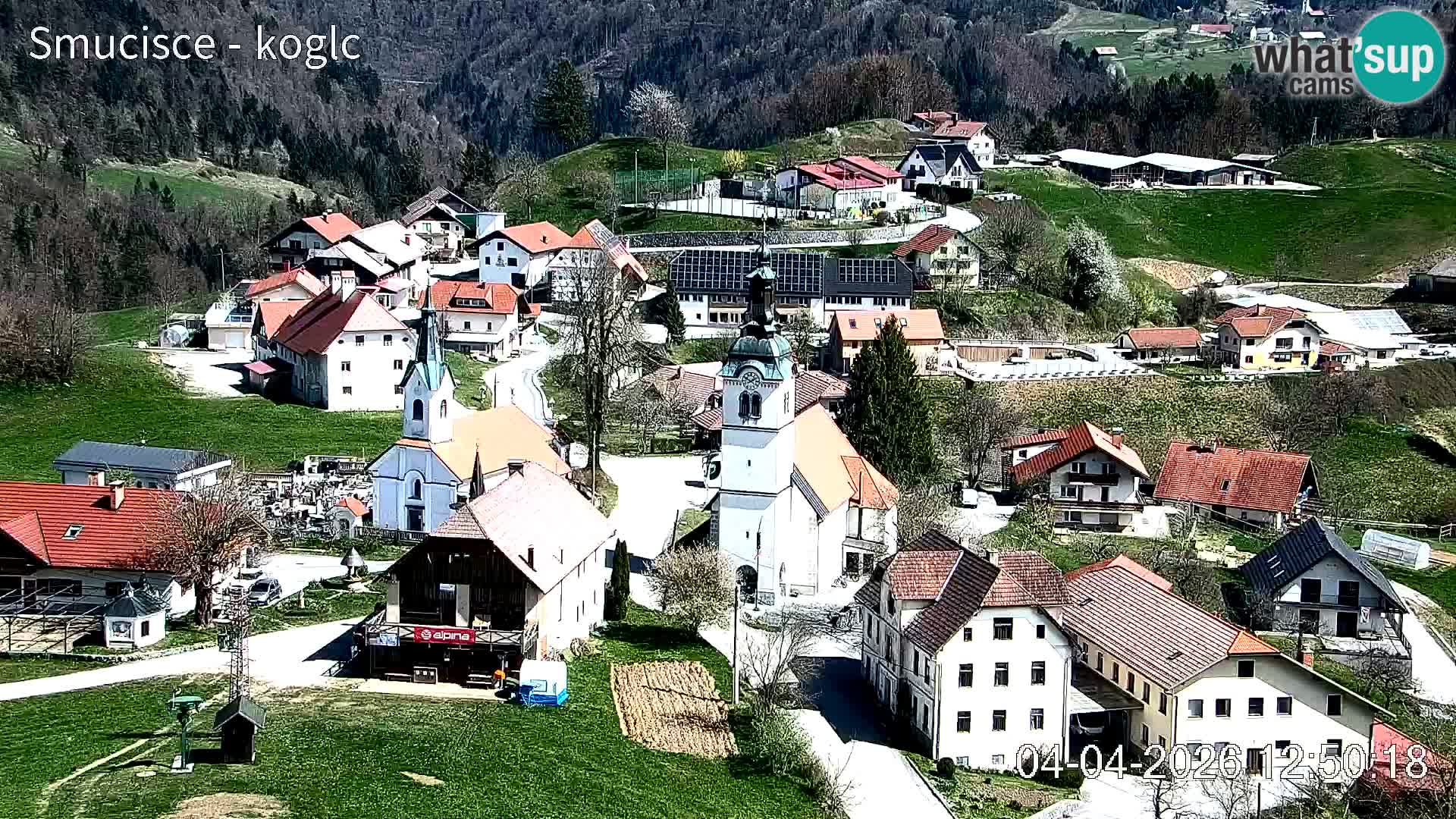 Skikamera Šentjošt – Liveblick auf den oberen Pistenbereich