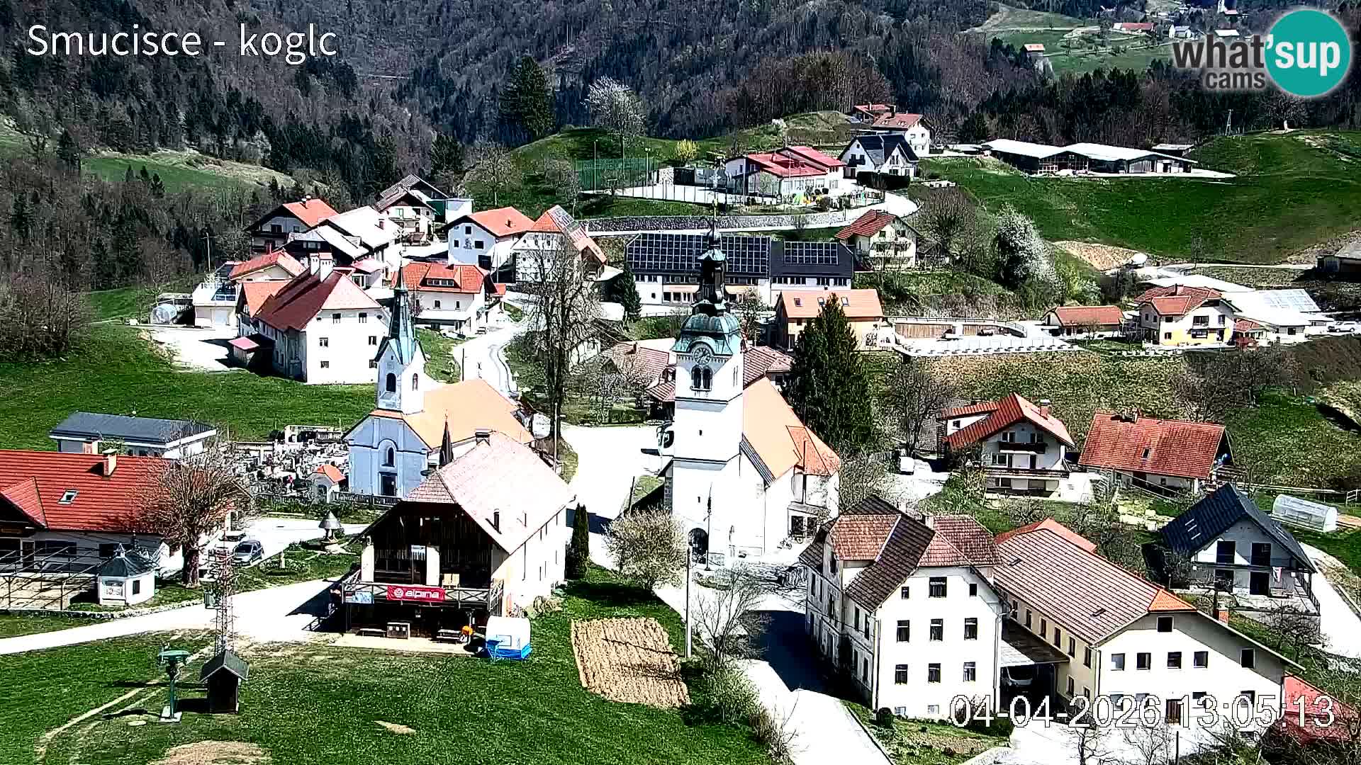 Skikamera Šentjošt – Liveblick auf den oberen Pistenbereich