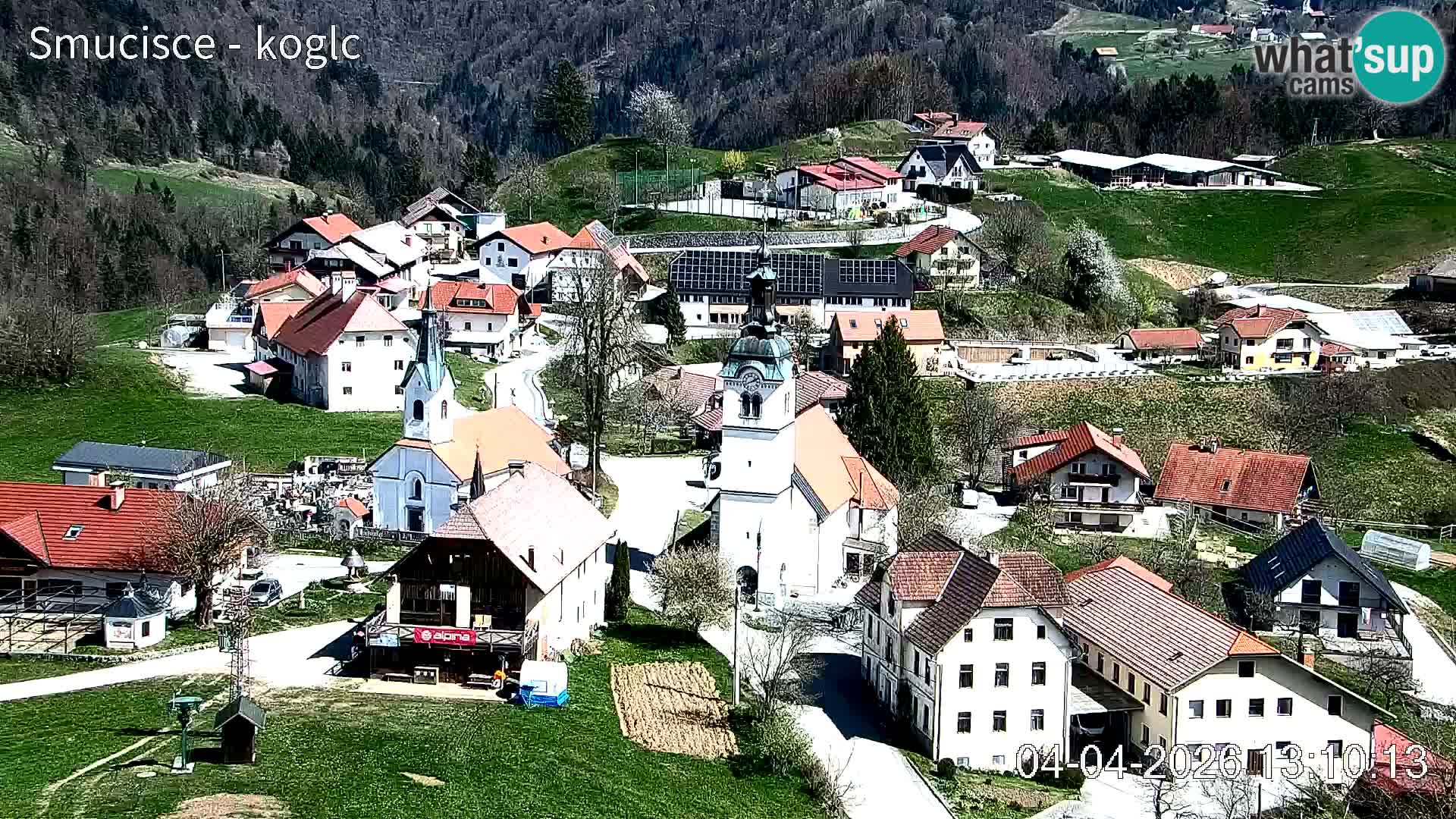 Skikamera Šentjošt – Liveblick auf den oberen Pistenbereich