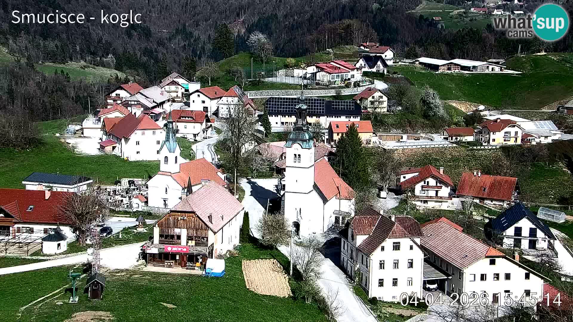Webcam station de ski Šentjošt – Vue en direct des pistes supérieures