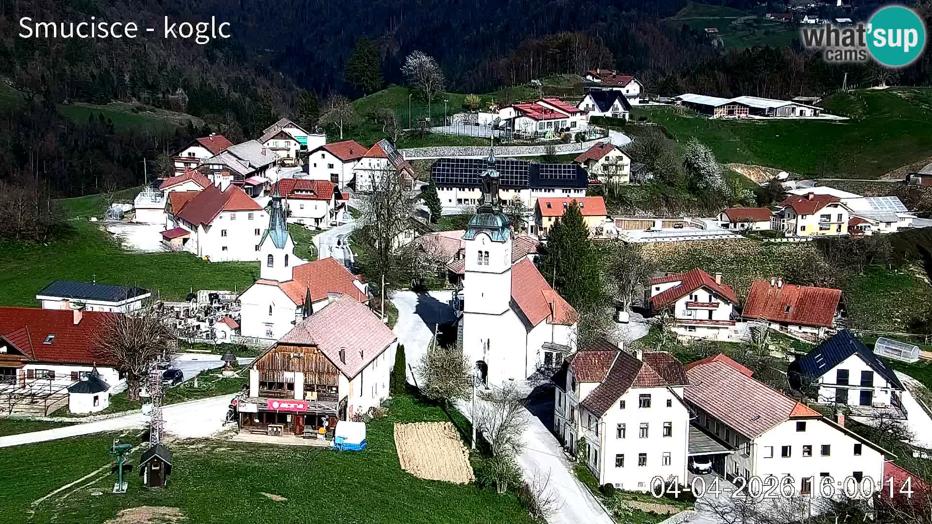 Skikamera Šentjošt – Liveblick auf den oberen Pistenbereich