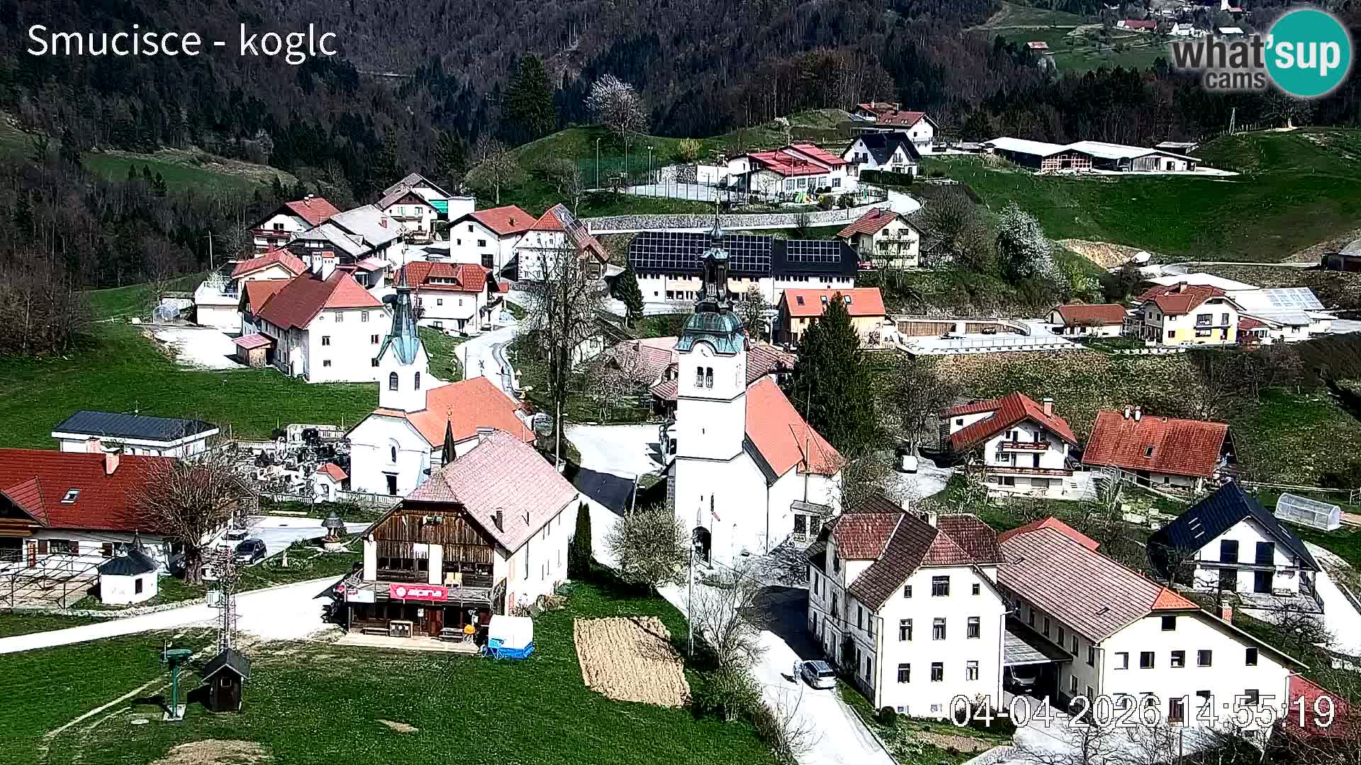 Skikamera Šentjošt – Liveblick auf den oberen Pistenbereich