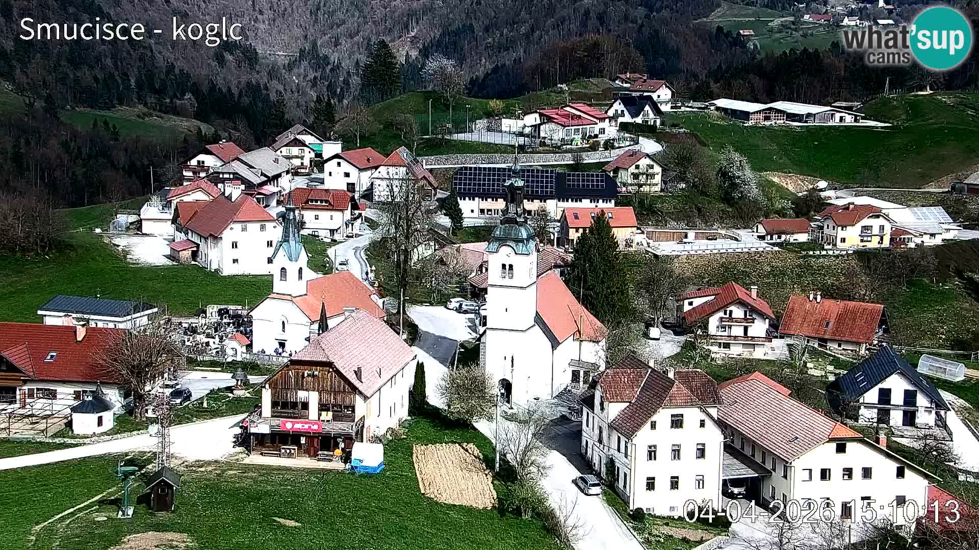 Skikamera Šentjošt – Liveblick auf den oberen Pistenbereich