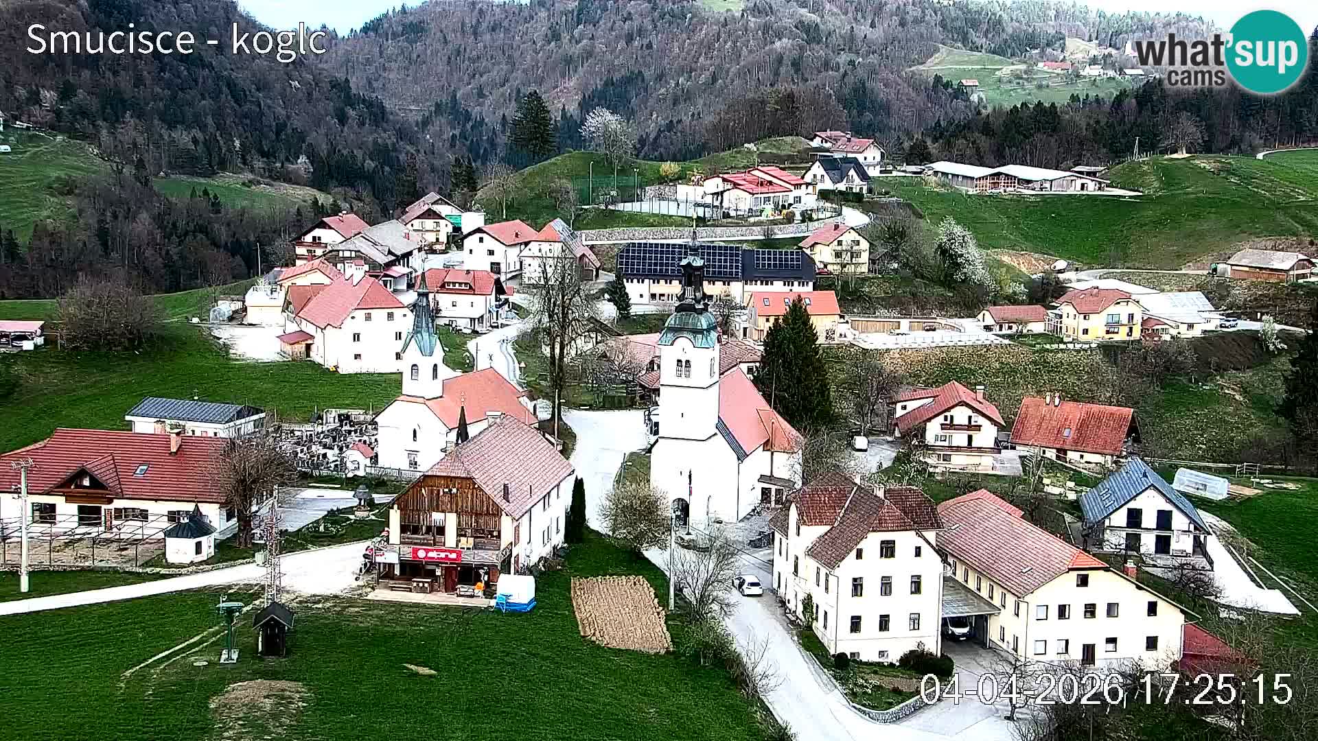 Webcam station de ski Šentjošt – Vue en direct des pistes supérieures
