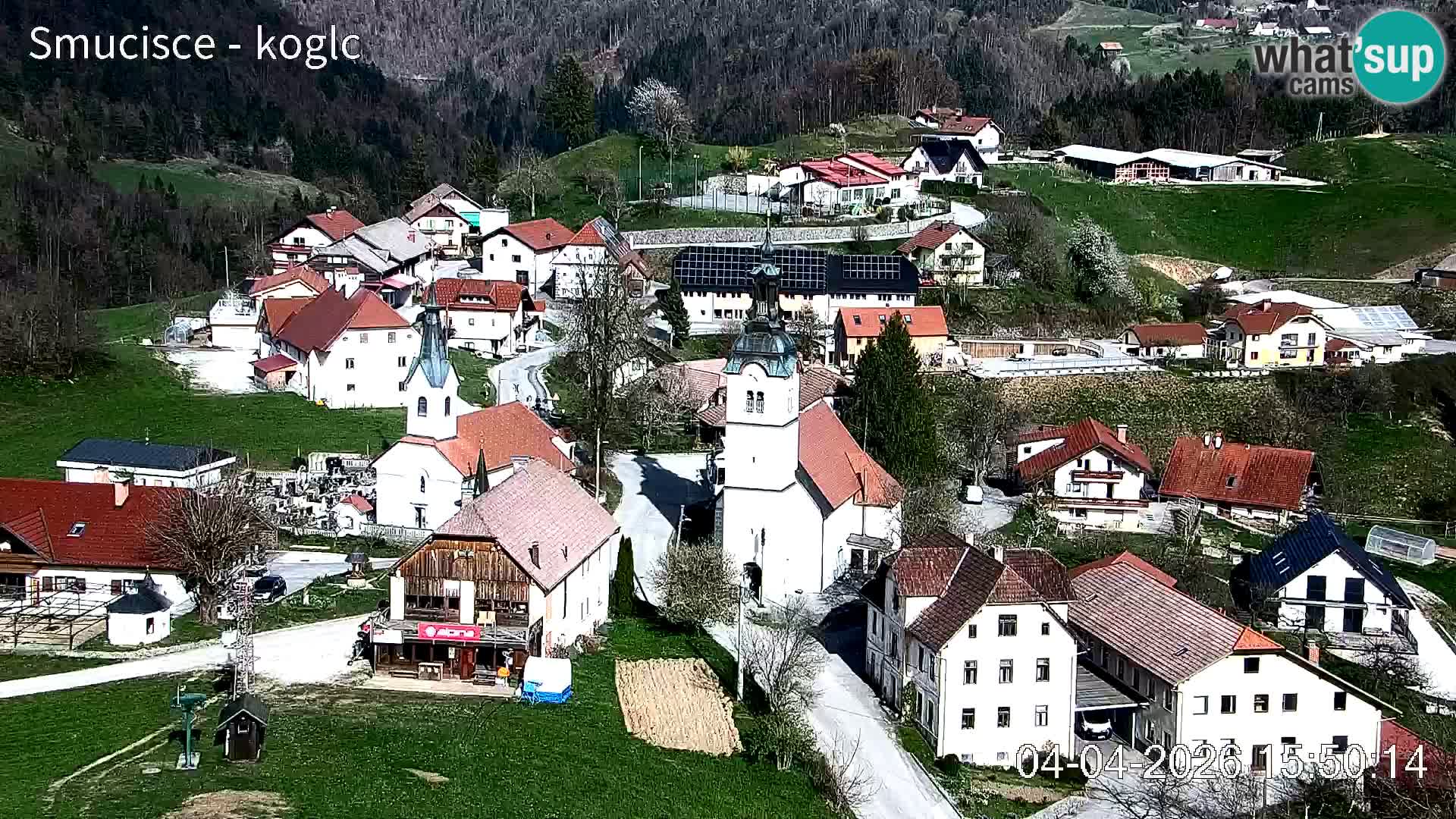 Skikamera Šentjošt – Liveblick auf den oberen Pistenbereich