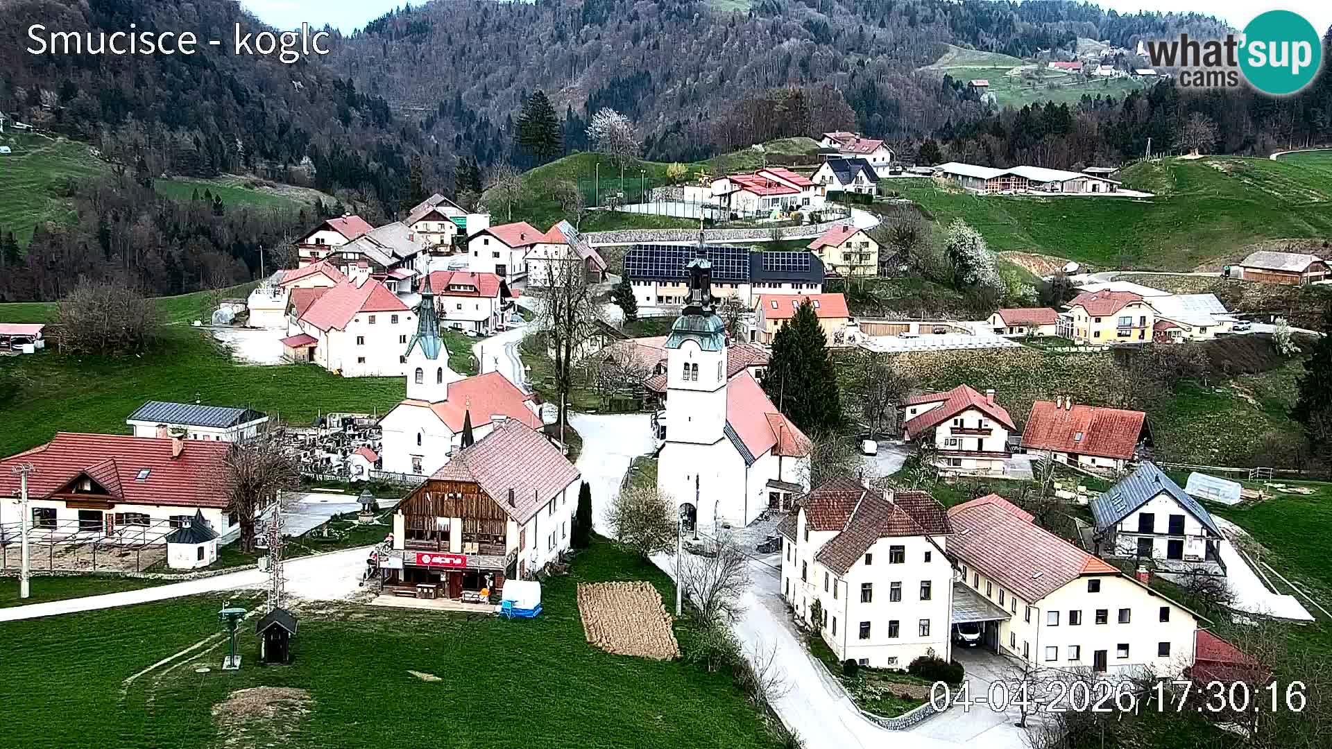 Webcam station de ski Šentjošt – Vue en direct des pistes supérieures