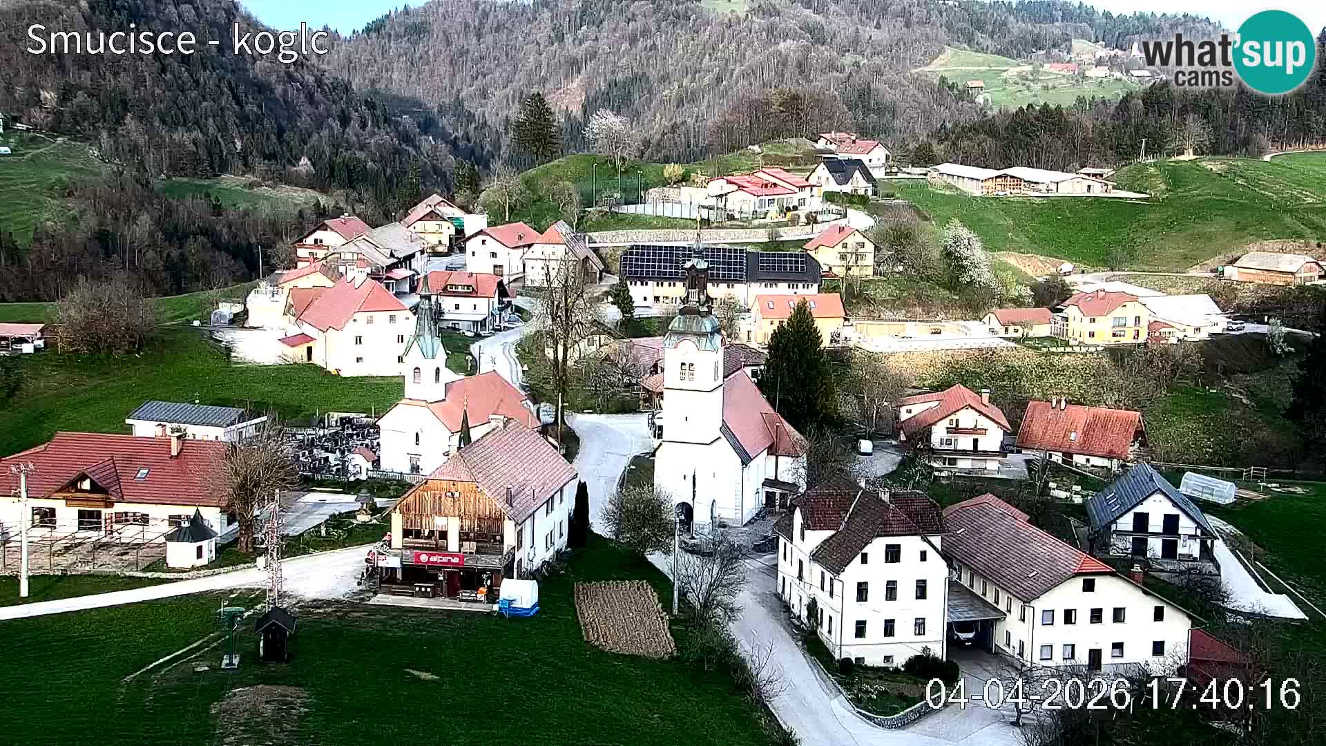 Skikamera Šentjošt – Liveblick auf den oberen Pistenbereich