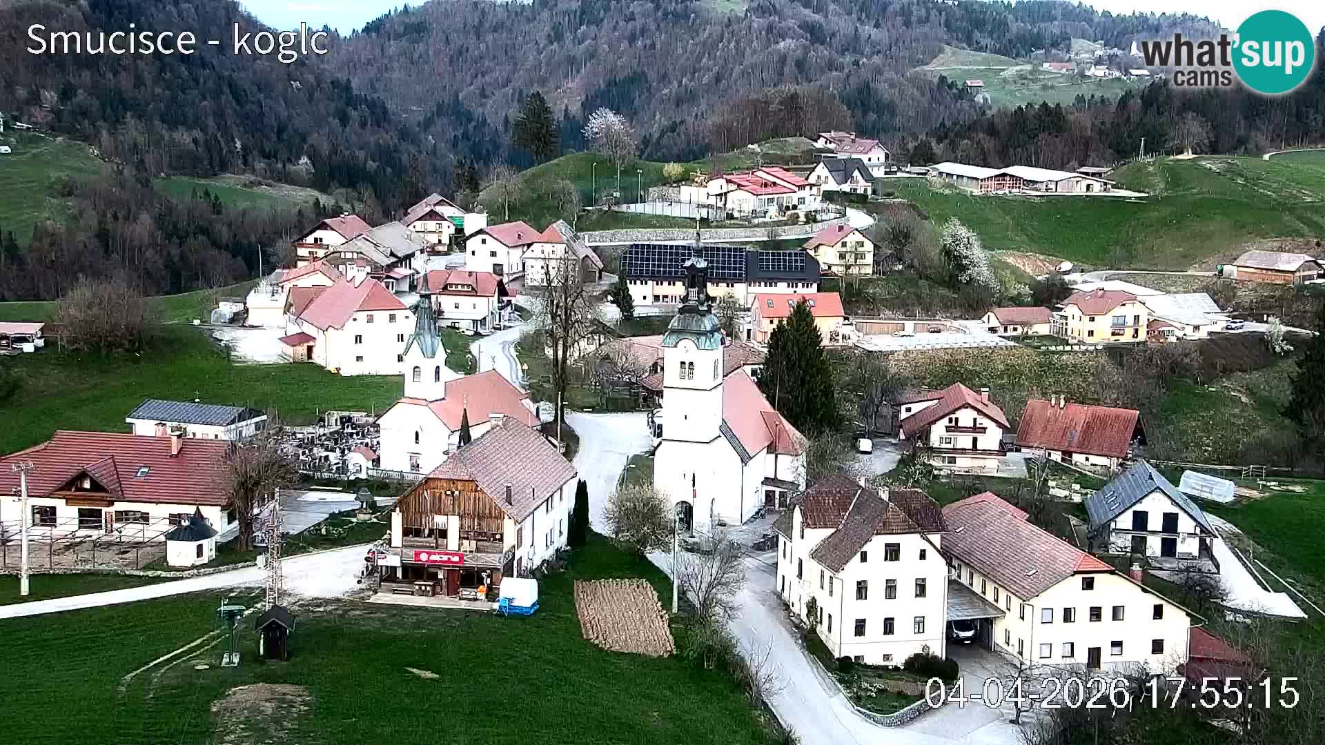 Webcam estación de esquí Šentjošt – Vista en vivo de la pista superior