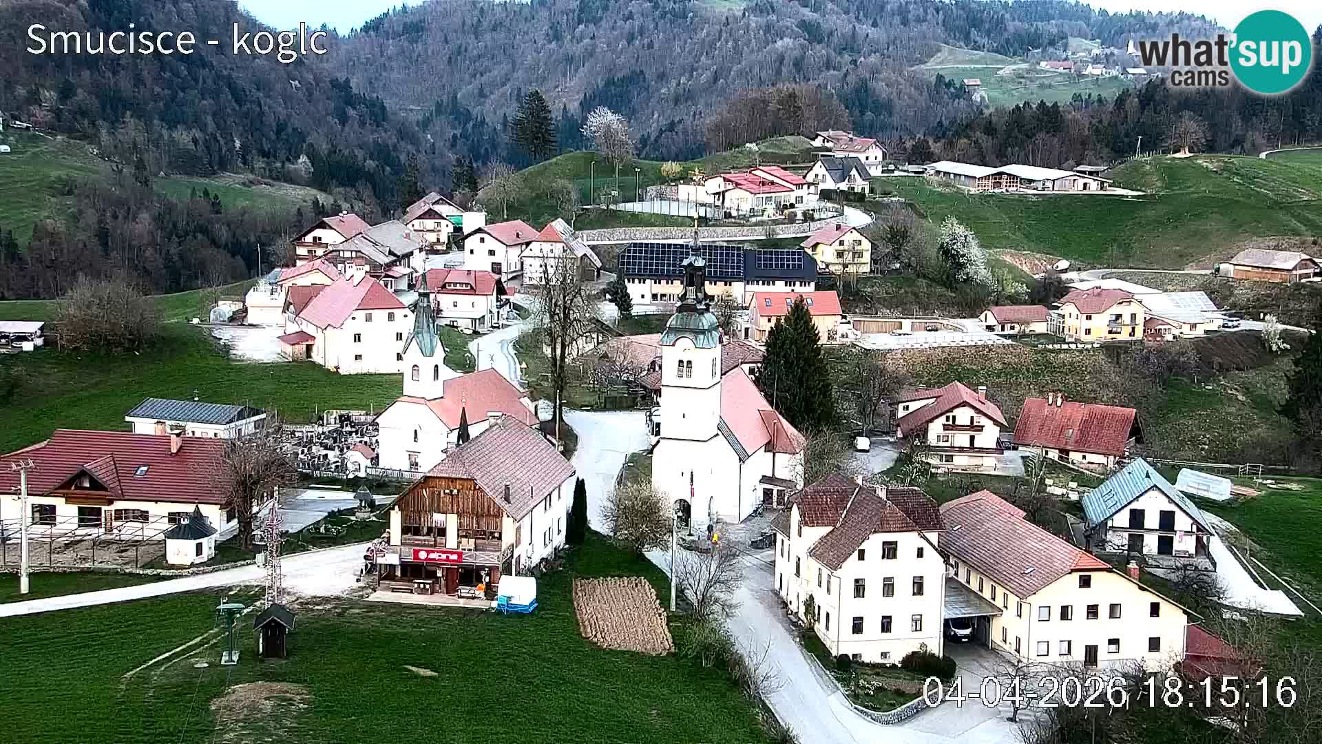 Skikamera Šentjošt – Liveblick auf den oberen Pistenbereich