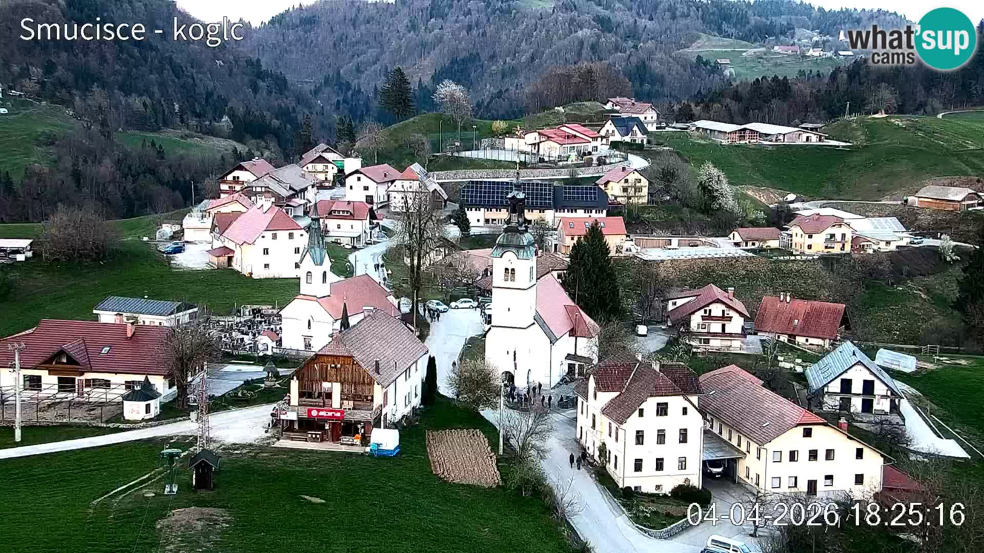 Webcam estación de esquí Šentjošt – Vista en vivo de la pista superior