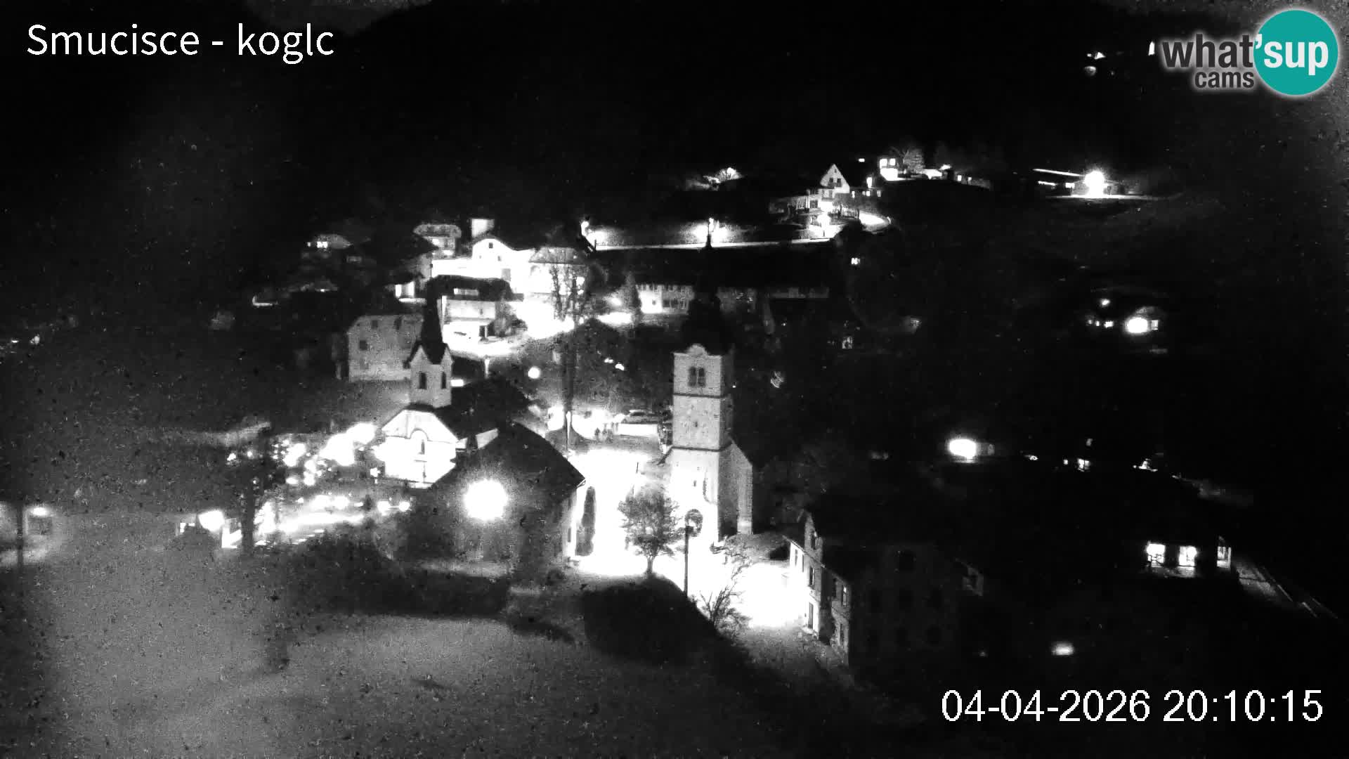 Webcam Šentjošt sci – Vista live sulla parte alta della pista