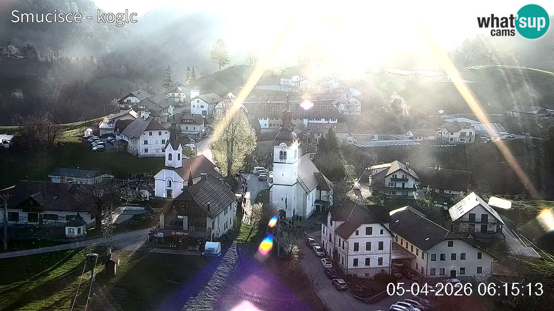 Spletna kamera Šentjošt smučišče – Pogled v živo na zgornji del proge