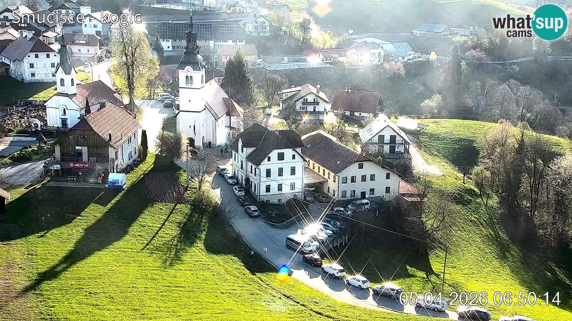Spletna kamera Šentjošt smučišče – Pogled v živo na zgornji del proge