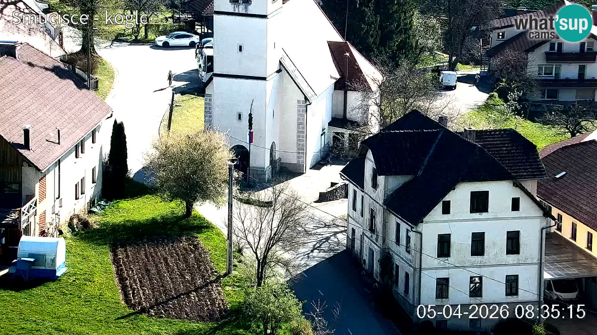 Webcam Šentjošt sci – Vista live sulla parte alta della pista