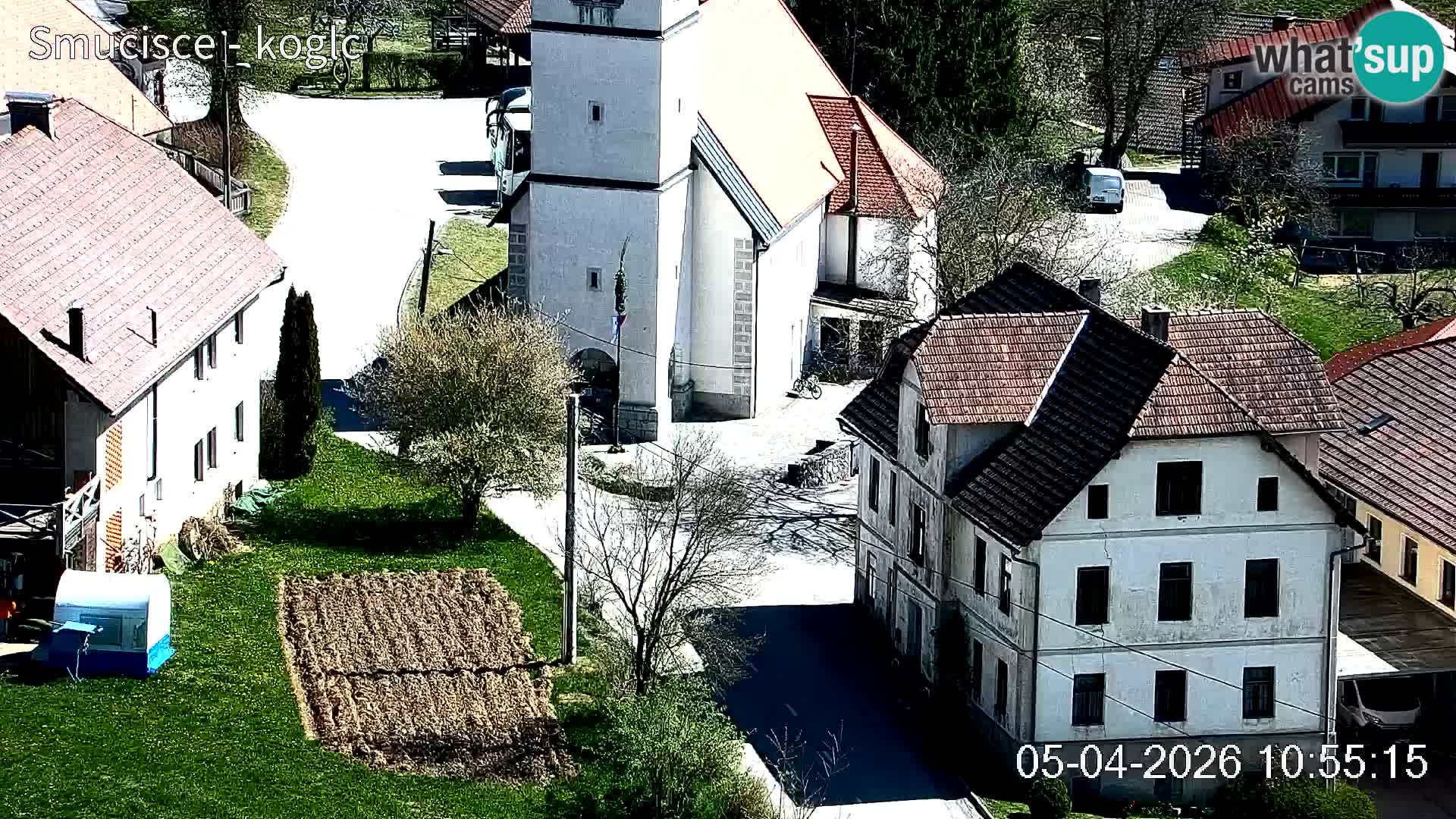Webcam Šentjošt sci – Vista live sulla parte alta della pista